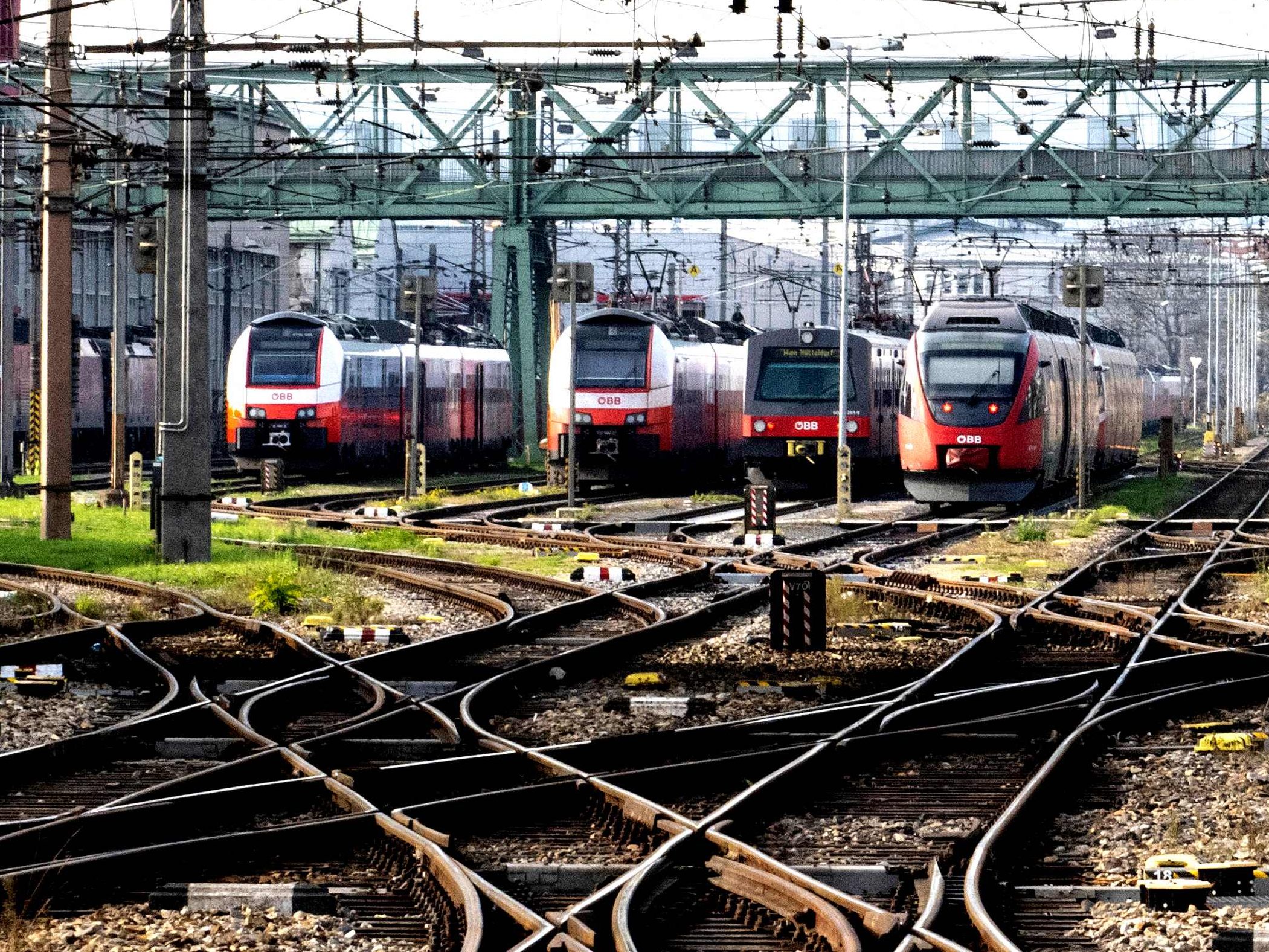 Bei den KV-Verhandlungen peilen die Eisenbahner für Dienstag eine Einigung an.
