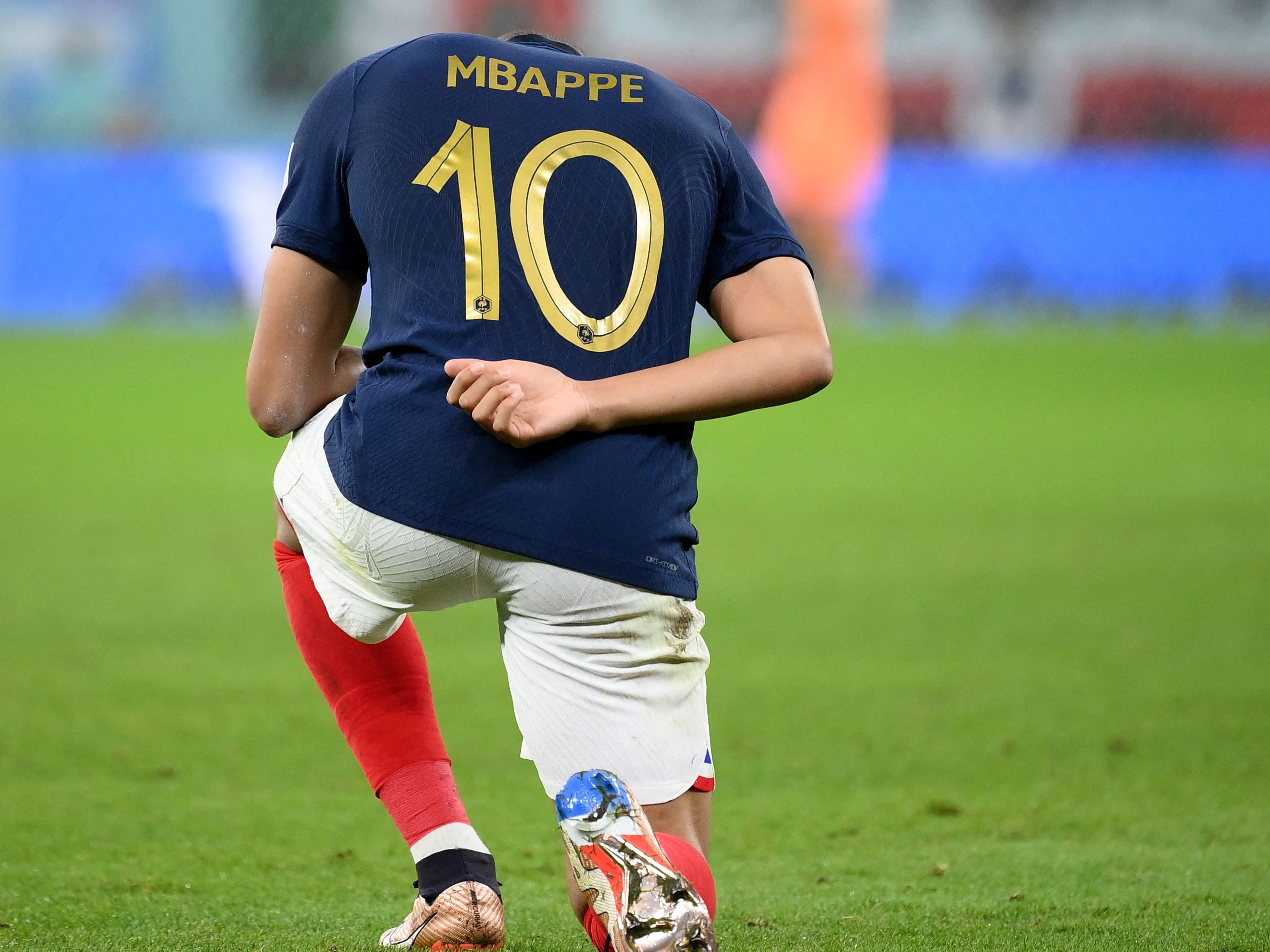 Kylian Mbappe kickte seine Mannschaft ins Viertelfinale.
