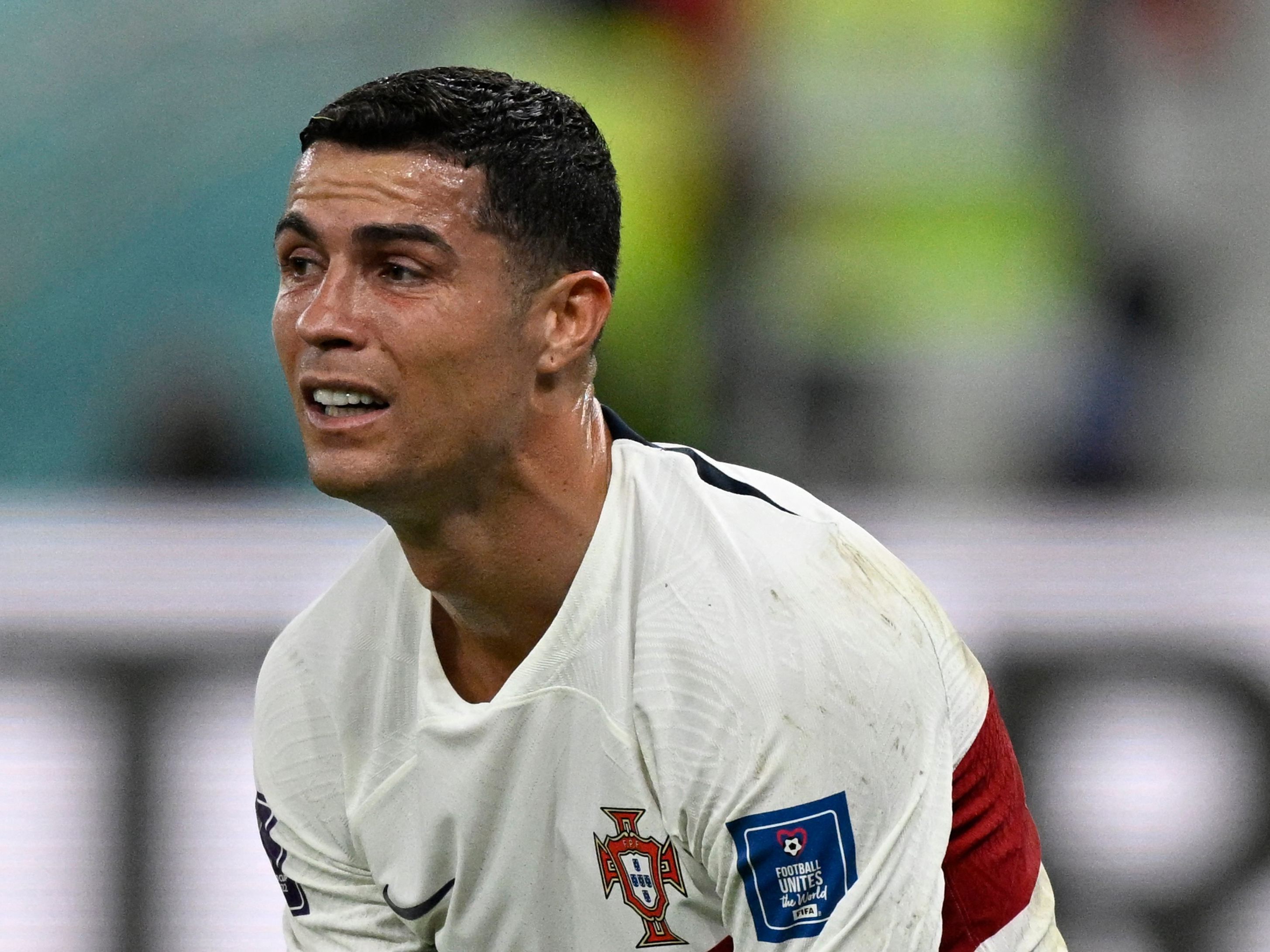 Fußball-Halbgott Cristiano Ronaldo. Fußball-Halbgott Cristiano Ronaldo.
