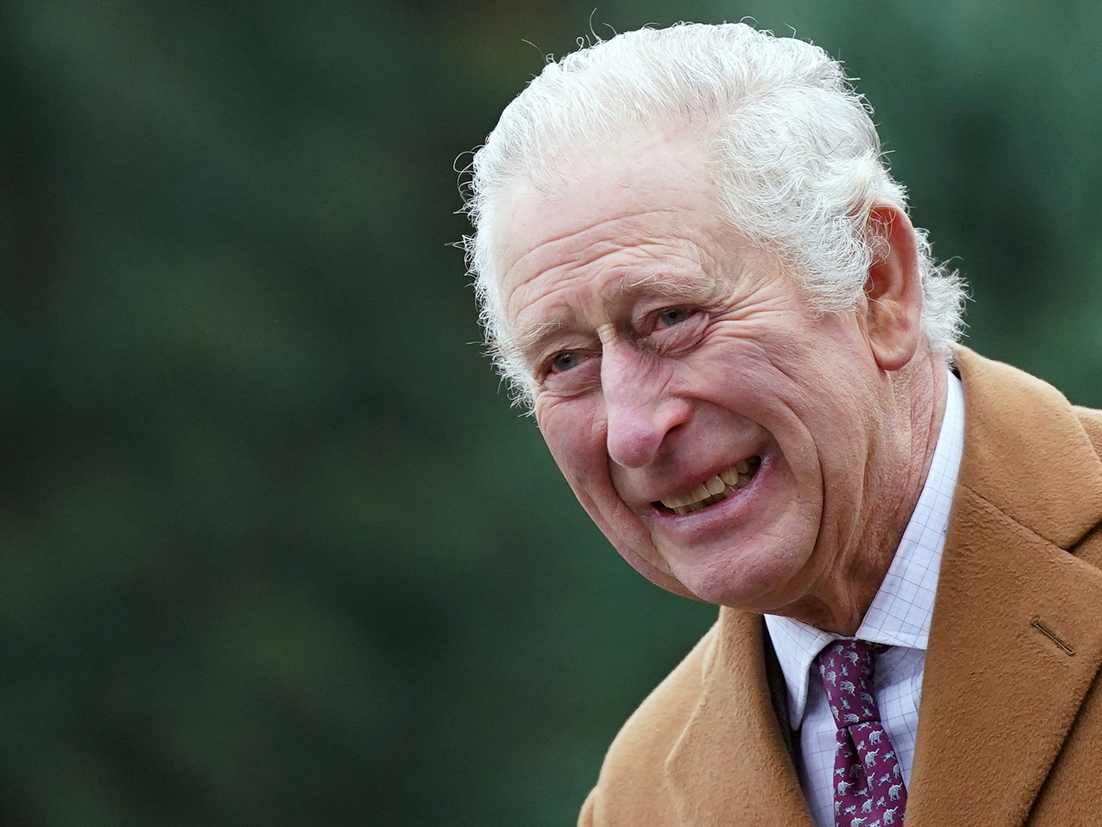 Beliebt bei seinen Leuten: König Charles.