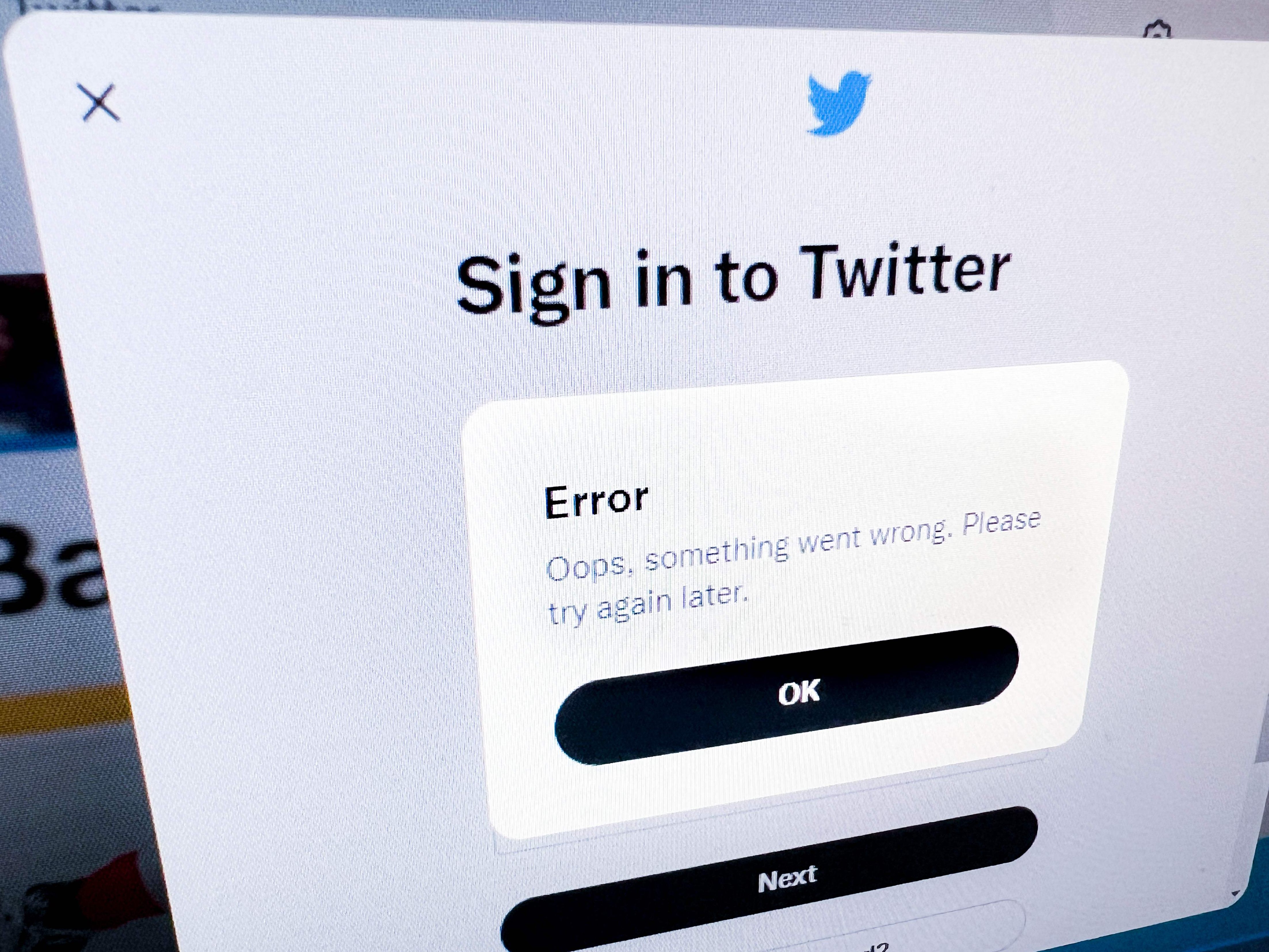 Nach stundenlanger Unterbrechung ist Twitter wieder online. Nach stundenlanger Unterbrechung ist Twitter wieder online.