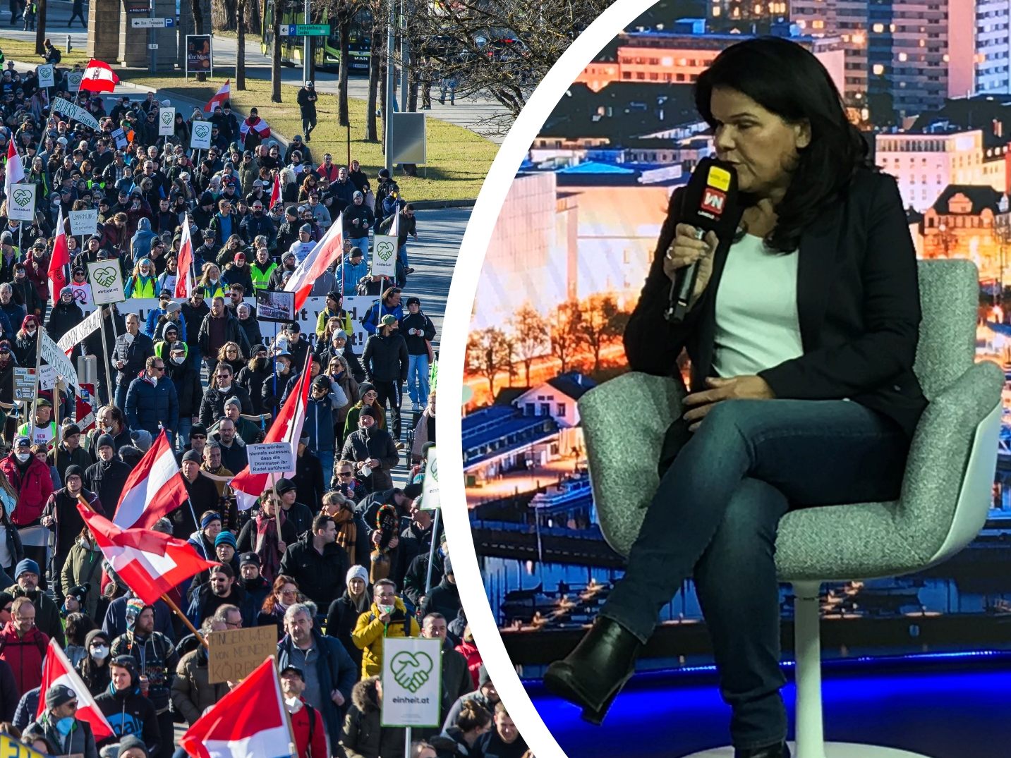 Sandra Schoch bei "Vorarlberg LIVE". Sandra Schoch bei "Vorarlberg LIVE".