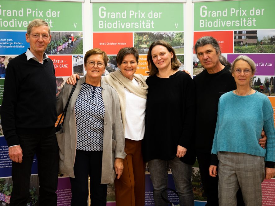 Vorarlberger Preisträger*innen beim Grand Prix der Biodiversität