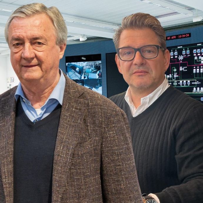 Hubert Bertsch und Wilhelm Klagian konnten den Betrieb erfolgreich verkaufen.