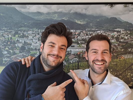 Kulturstadtrat Cenk Dogan und Bgm. Simon Tschann Kulturstadtrat Cenk Dogan und Bgm. Simon Tschann