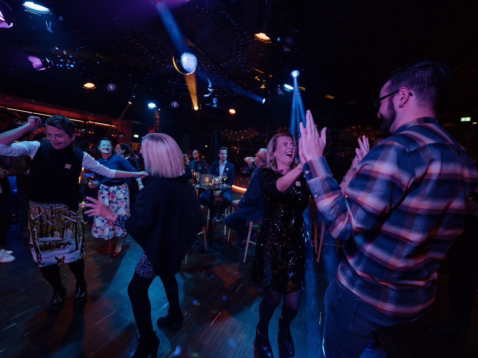 Beste Stimmung am Eröffnungsabend der "Löwengrube".