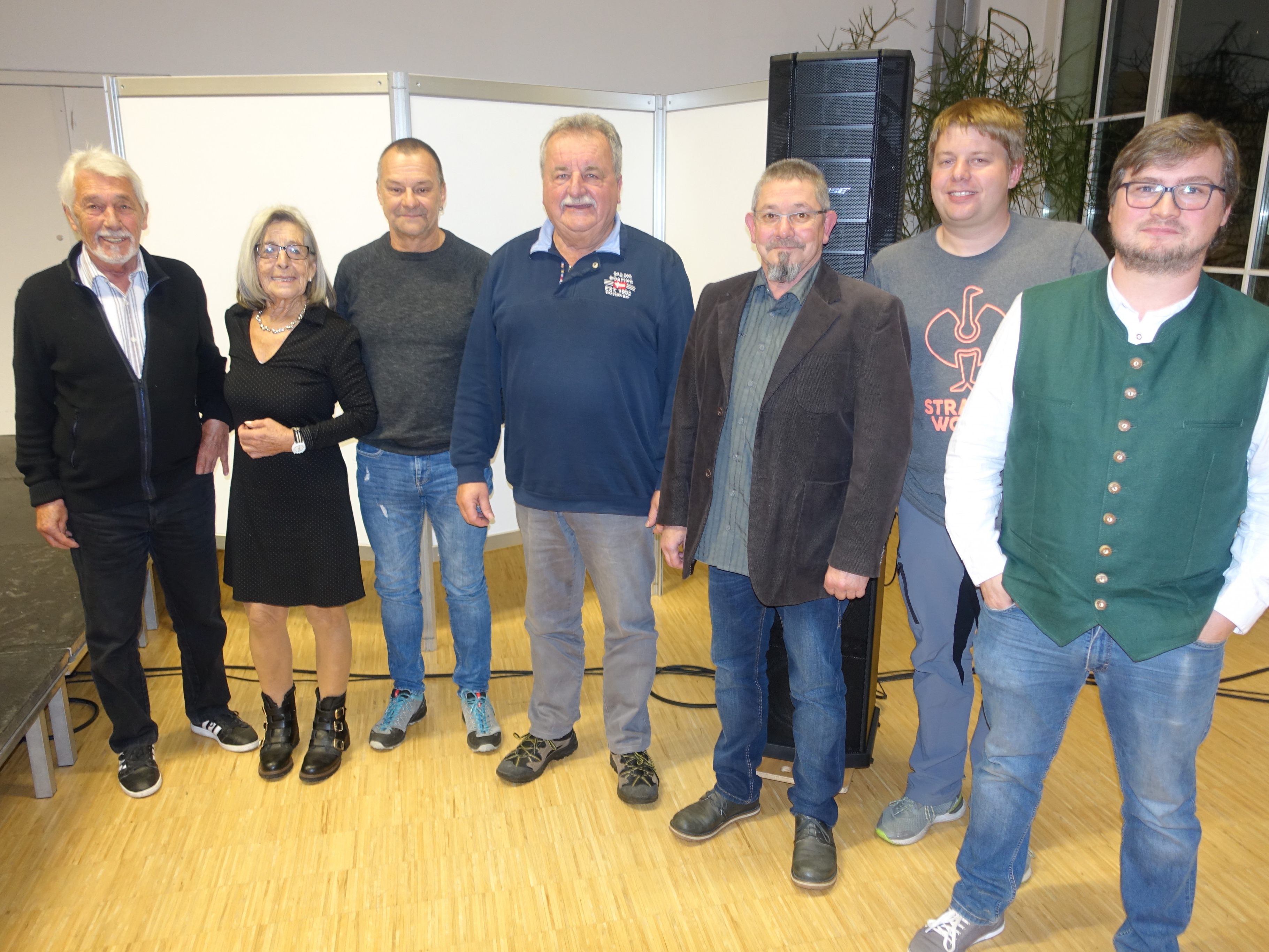 Vorstand HSV Rankweil mit Obmann Roland Böhler