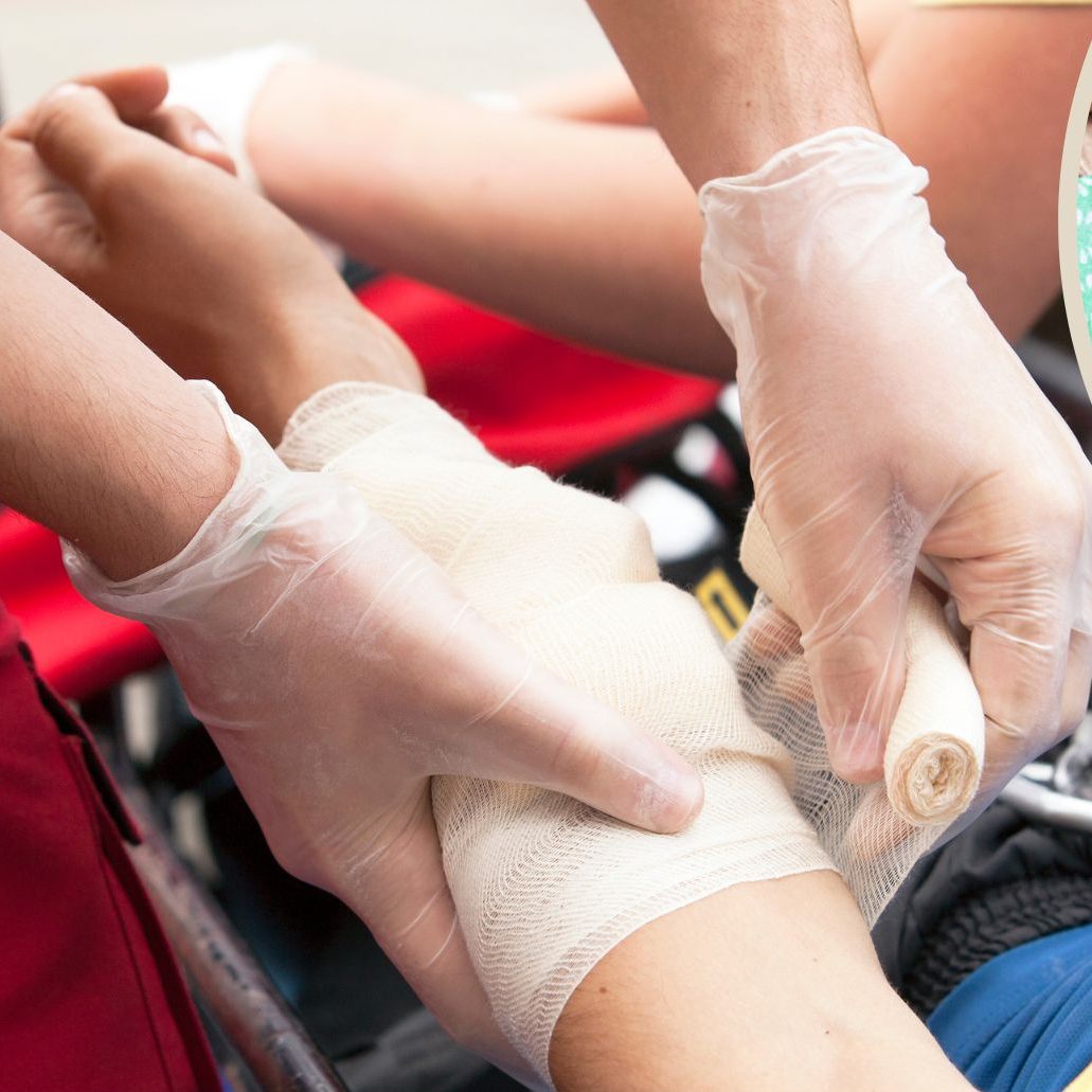 Gerade zum Fest des Feuerwerks ist es wichtig zu wissen, wie man im Notfall erste Hilfe leisten kann.