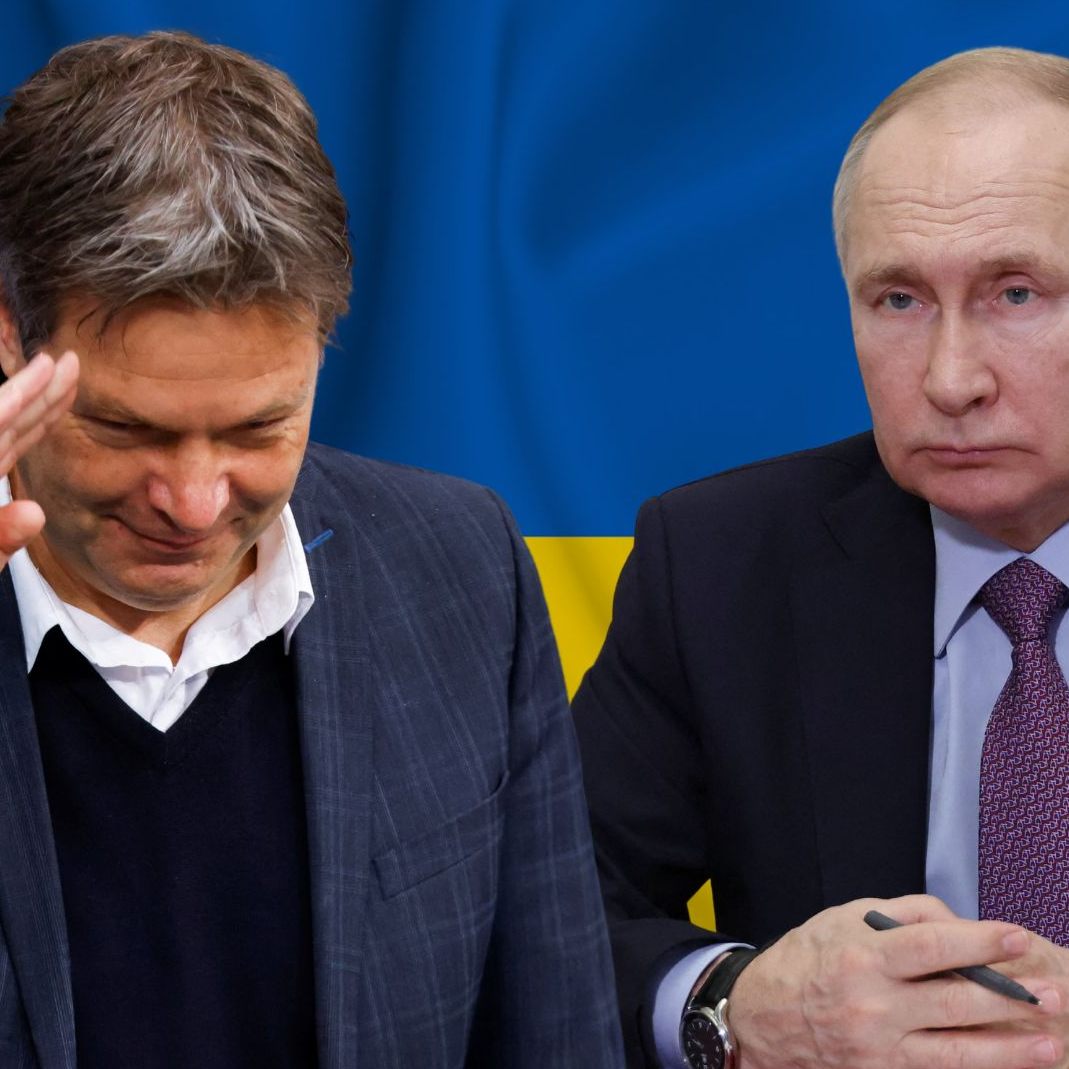 Der Deutschen Bundeswirtschaftsministers Robert Habeck ist von einer Niederlage Putins überzeugt.