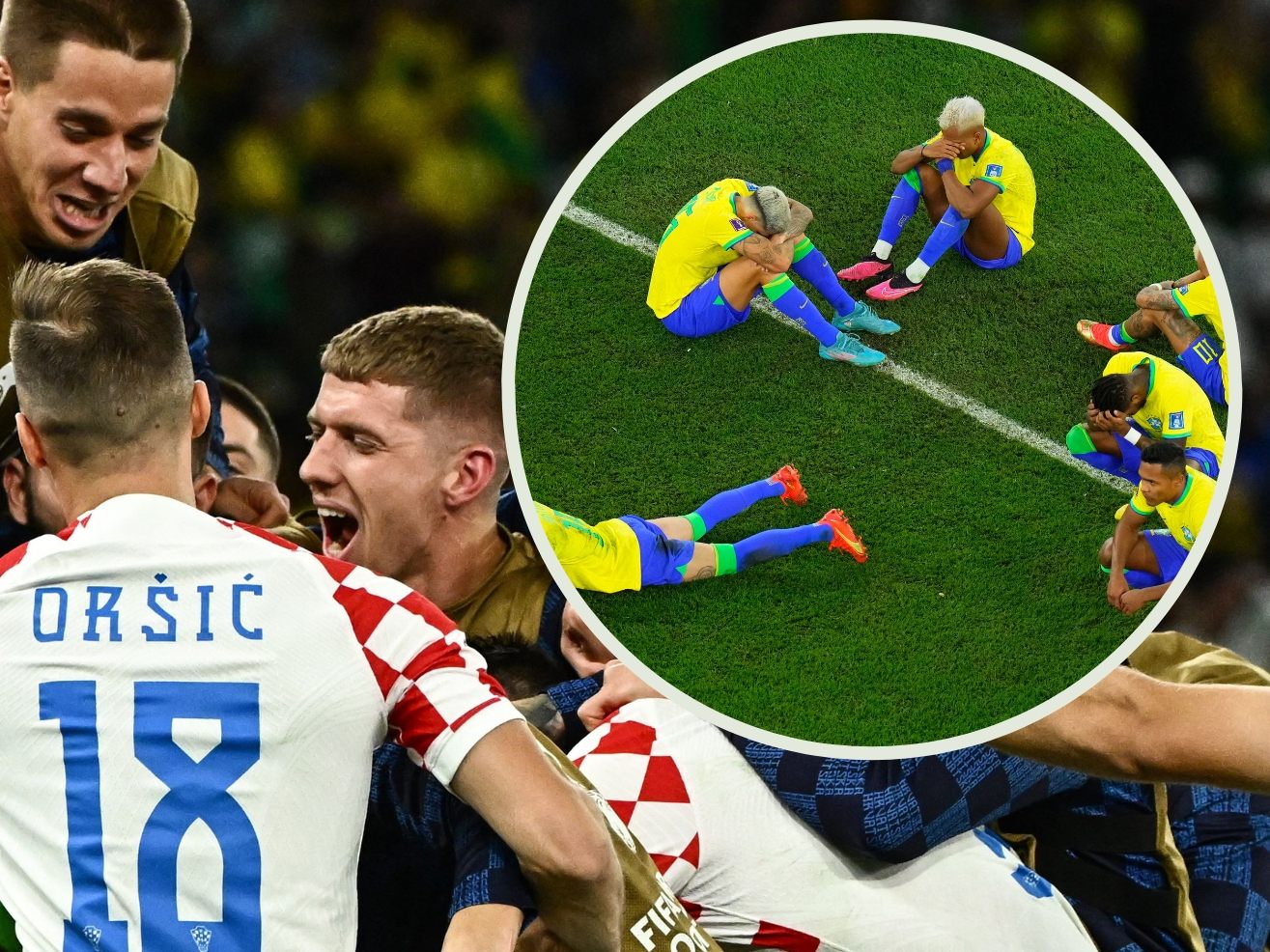 Sieg für Kroatien - Erster Halbfinalist Sieg für Kroatien - Erster Halbfinalist