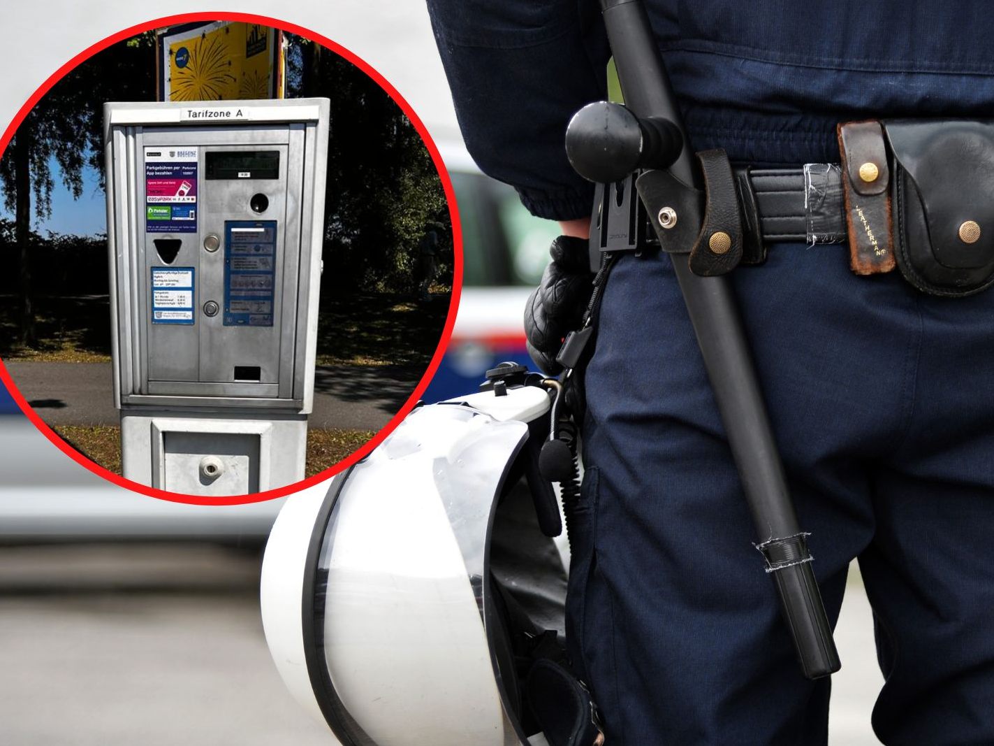 Nachdem zwei Parkscheinautomaten gesprengt wurden, sucht die Polizei nach Zeugen. Nachdem zwei Parkscheinautomaten gesprengt wurden, sucht die Polizei nach Zeugen.