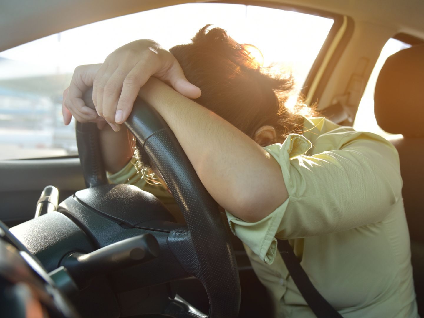 Ursache für den Unfall dürfte vermutlich Sekundenschlaf gewesen sein.