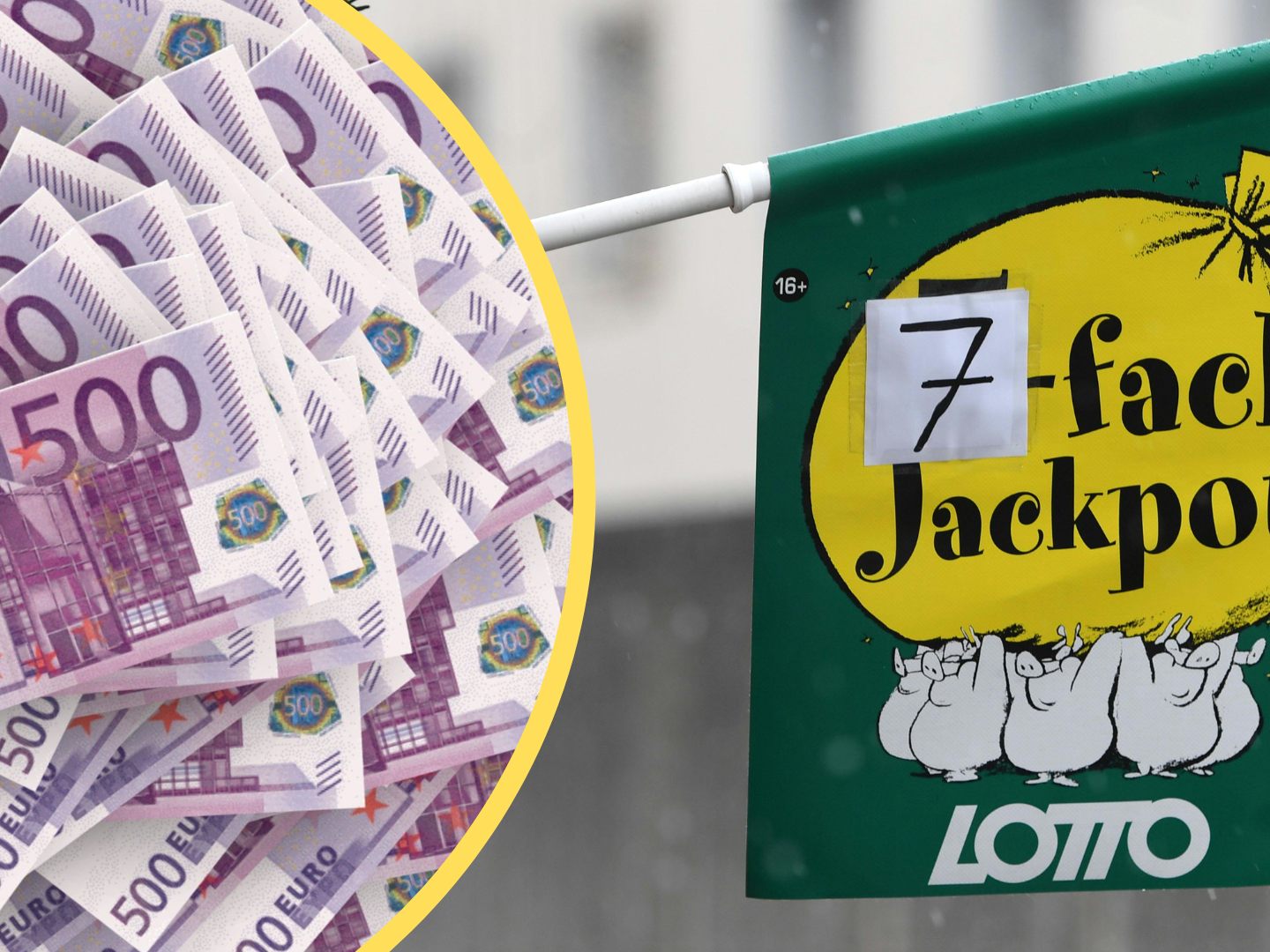 Dritter Siebenfachjackpot der Lotto-Geschichte