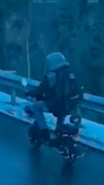 LPD-Pressesprecher Horst Spitzhofer über den E-Scooter-Fahrer auf der A14.