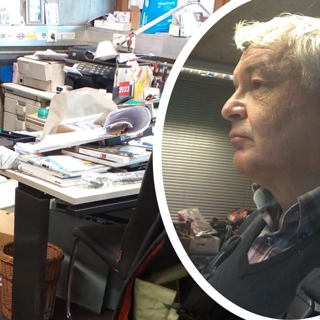 Die Einbrecher zogen eine Spur der Verwüstung durch sämtliche Räumlichkeiten von Kurt Hohenfellner.