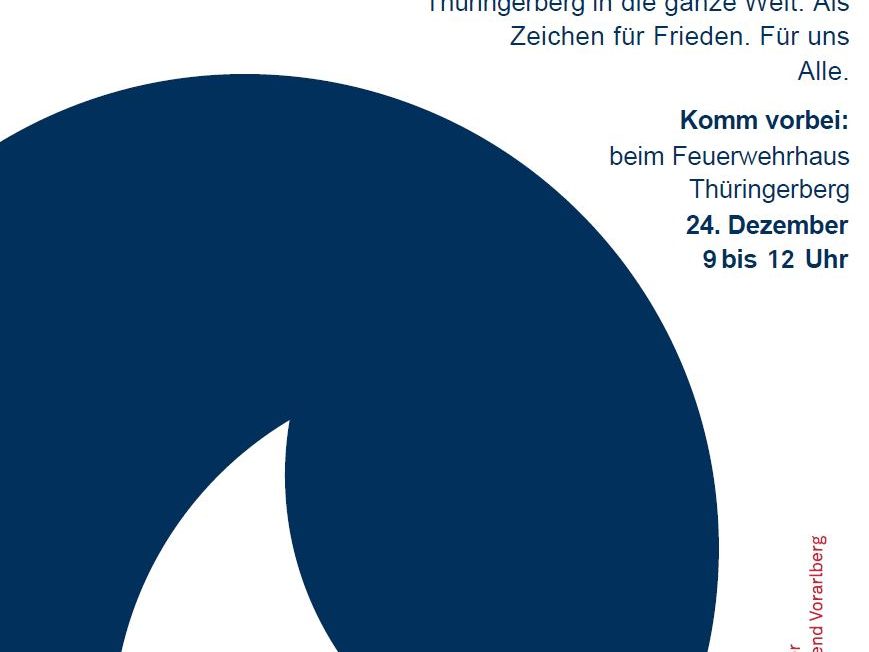 Friedenslicht Plakat 2022