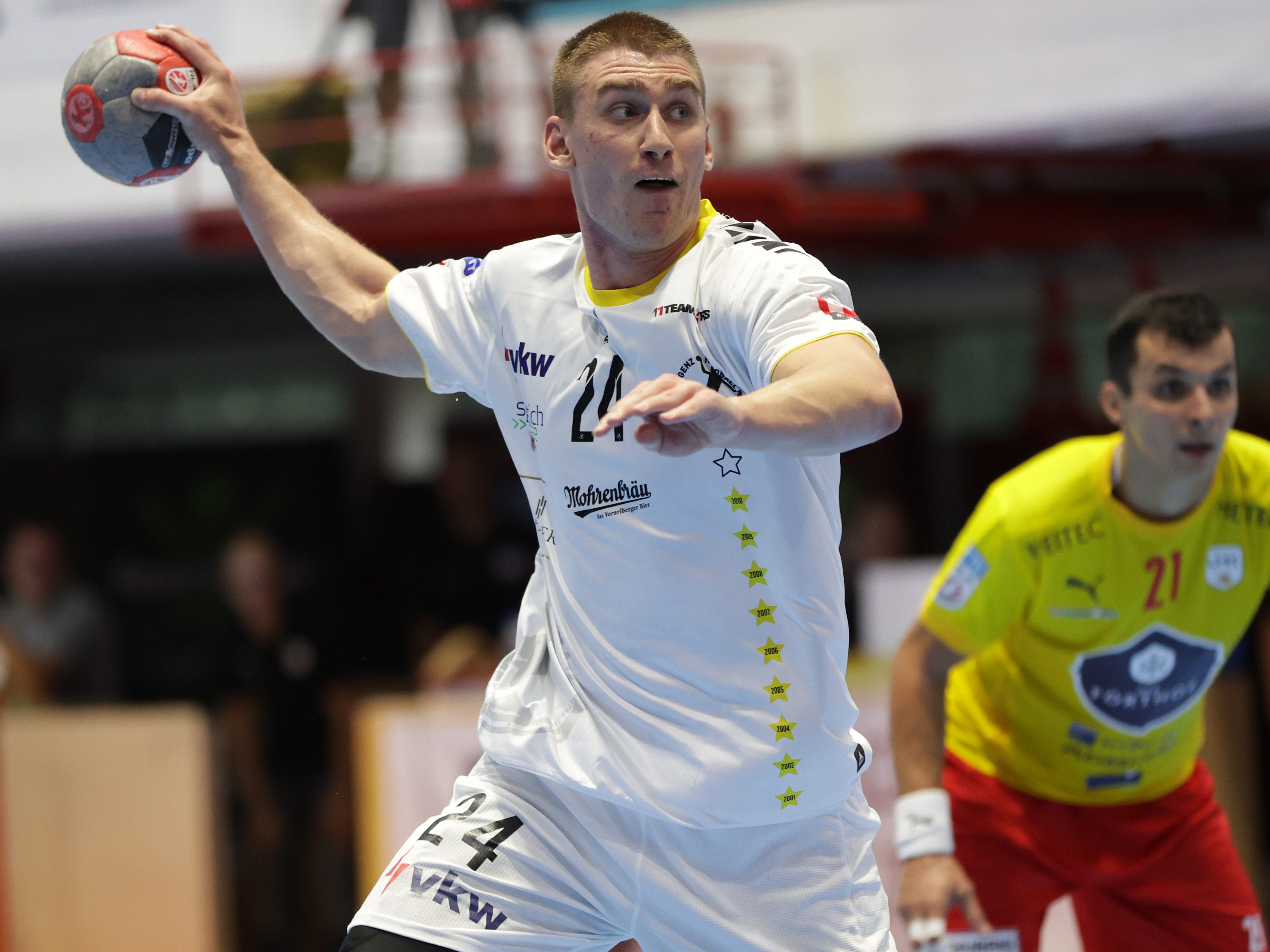 Mikhail Vinogradov war am heutigen Abend Bregenzer Topscorer.