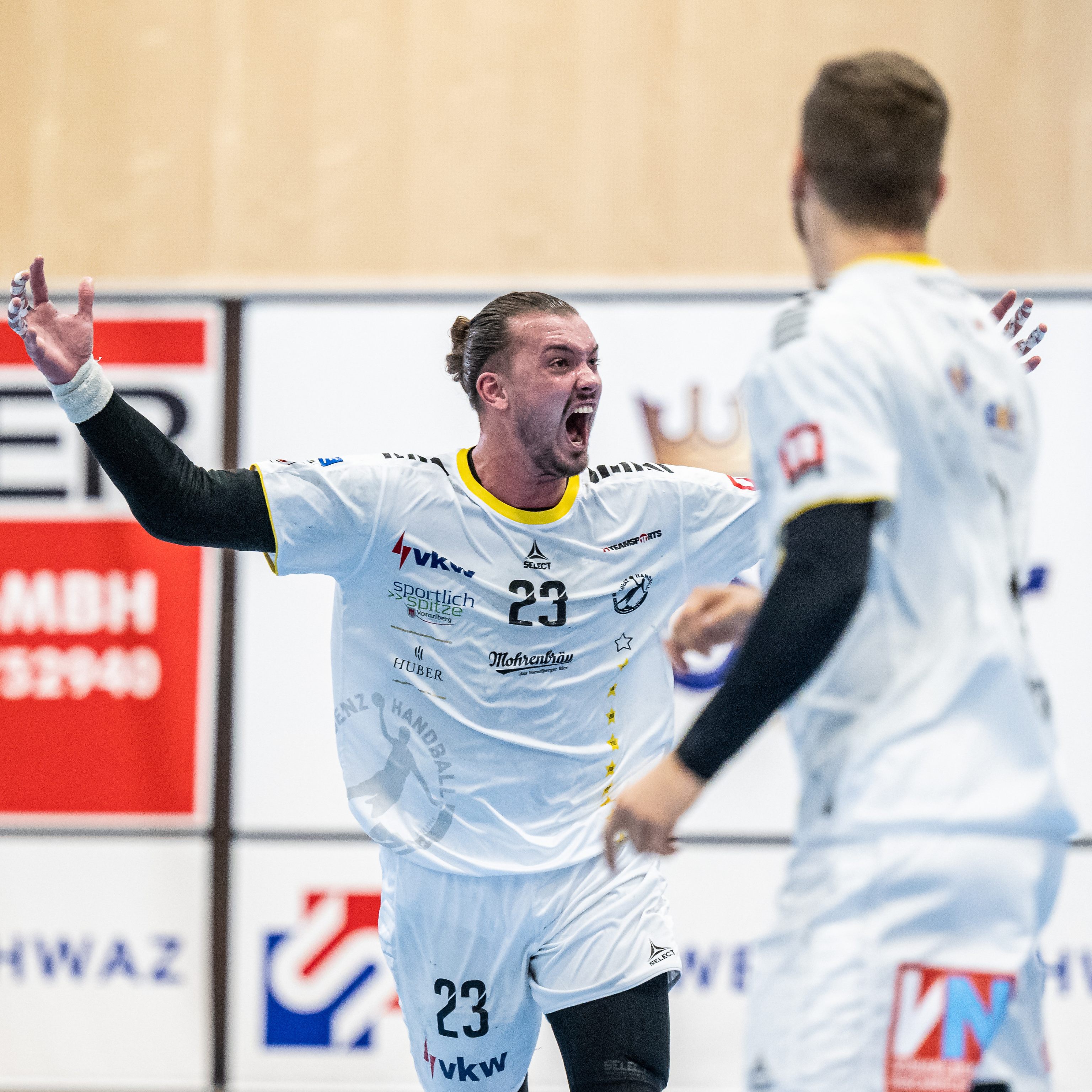 Marcel Timm und Co. steigerten sich in der 2. Halbzeit deutlich.