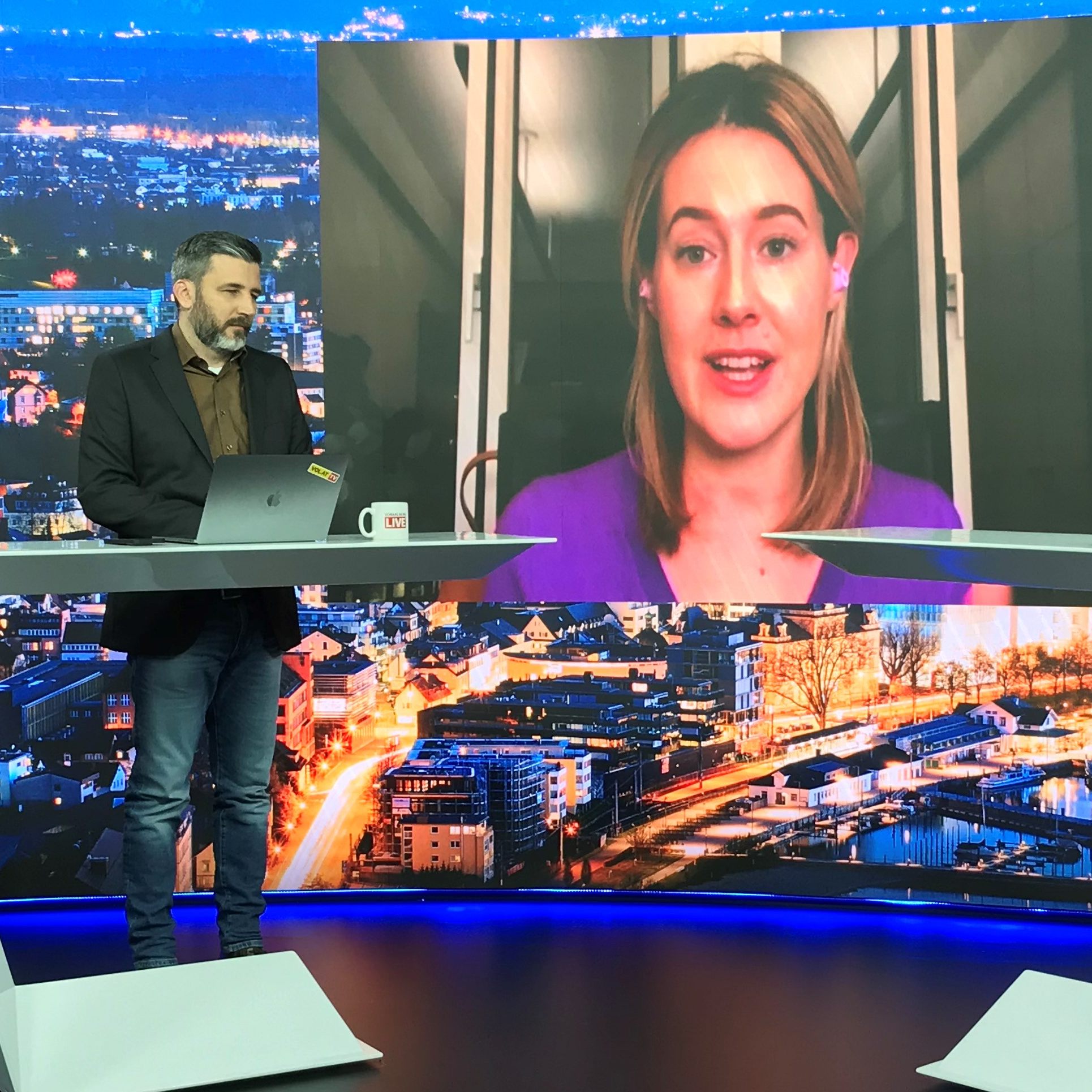 Claudia Gamon und Pascal Pletsch sprachen über den EU-Korruptionsskandal.