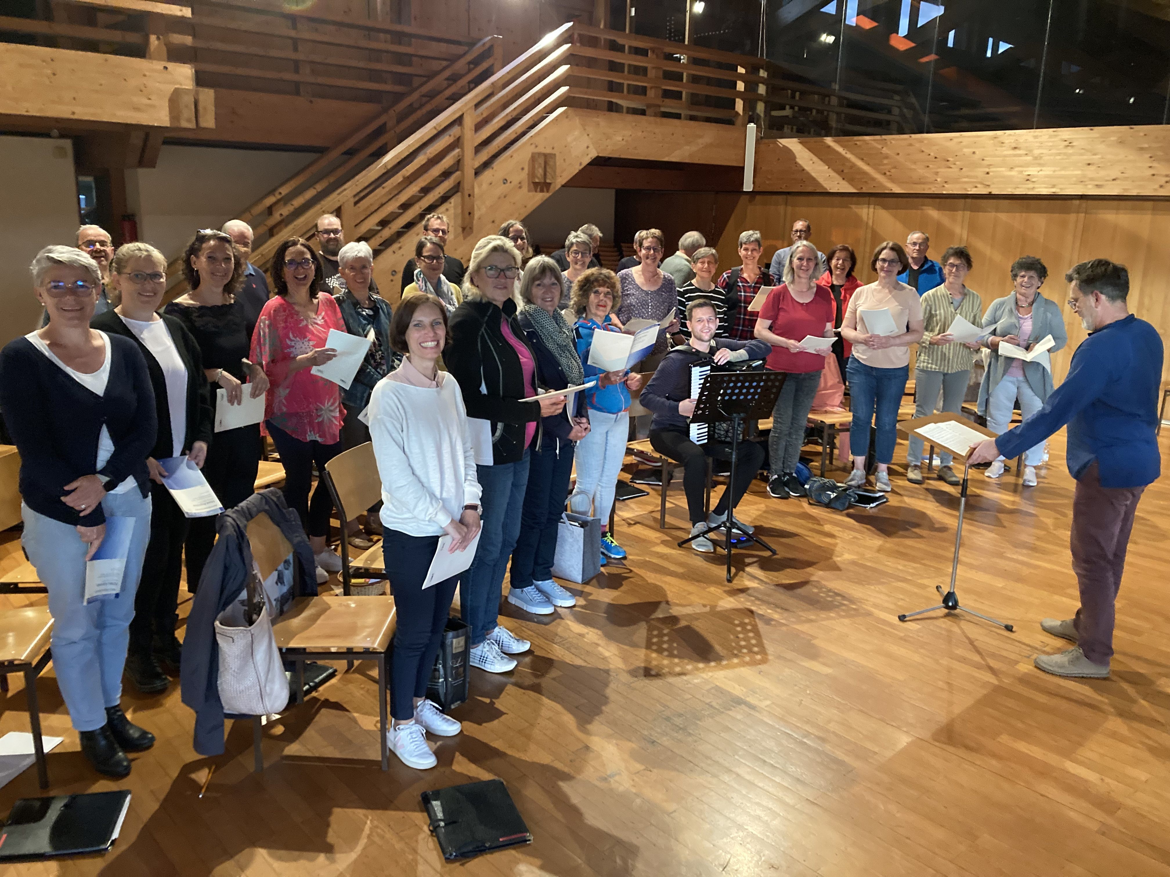 Dichtgedrängtes Programm für den Chor St. Nikolaus Dichtgedrängtes Programm für den Chor St. Nikolaus