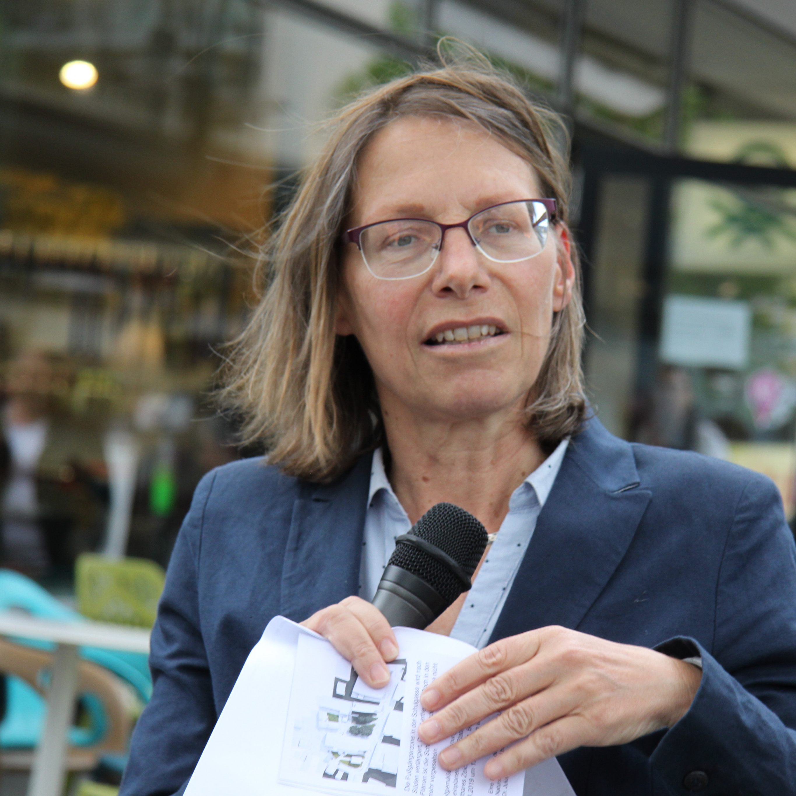 Juliane Alton musste in der Stadtvertretungssitzung einen herben Rückschlag einstecken.