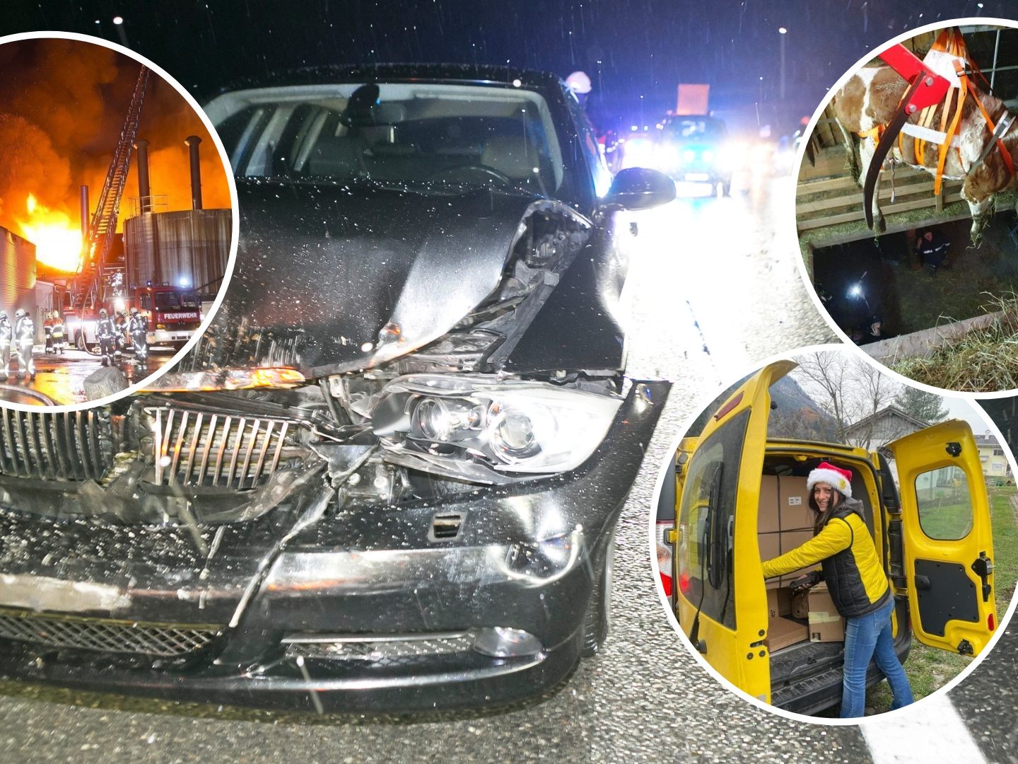 Vom historischen Kriminalfall über eine spektakuläre Kuh-Rettung bis zum Alko-Unfall - Das wichtigste vom Wochenende.