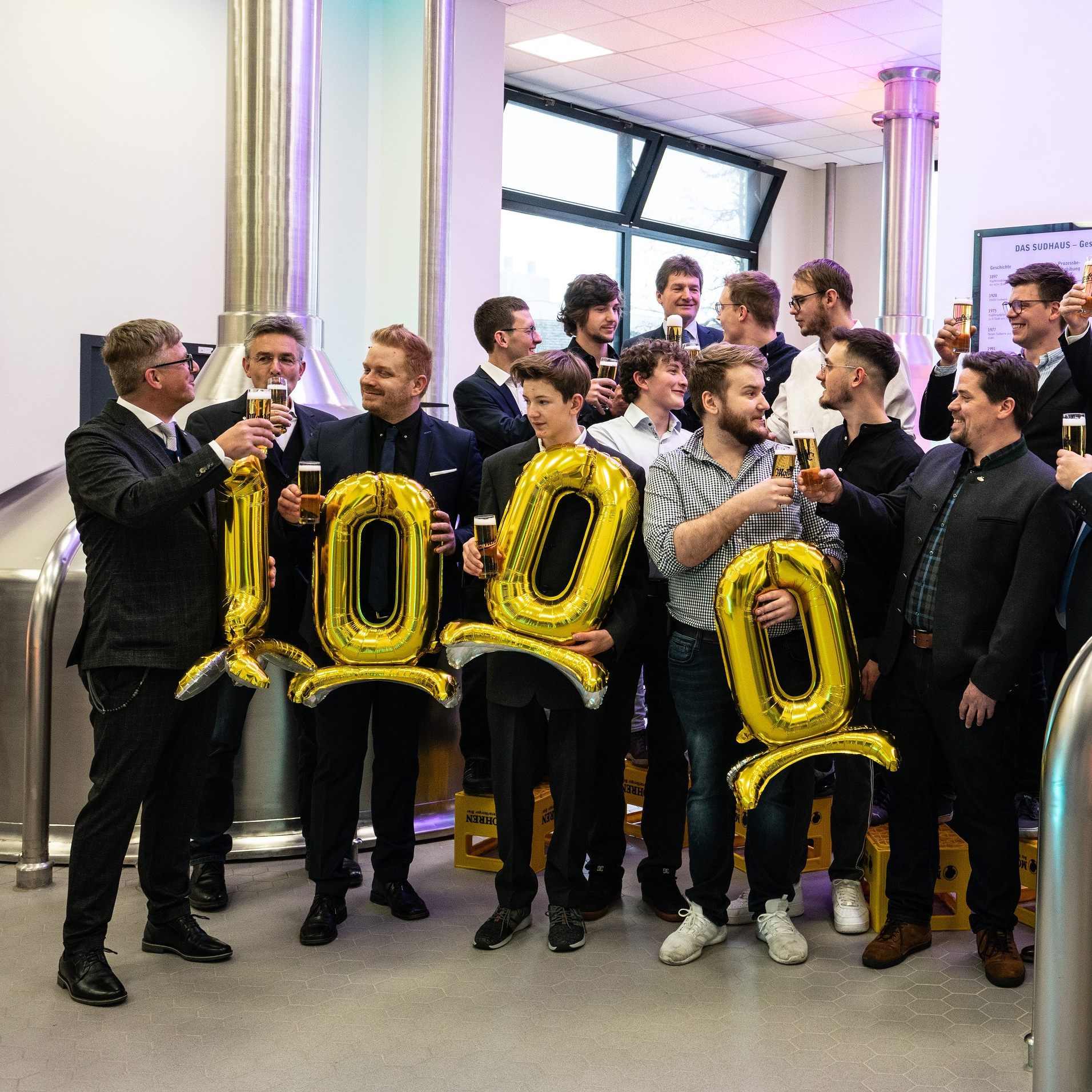 Die Mohrenbrauerei schafft mit dem 1000. Sud und 190.000 Hektoliter Bier ein Rekordjahr in der knapp 260-jährigen Geschichte.