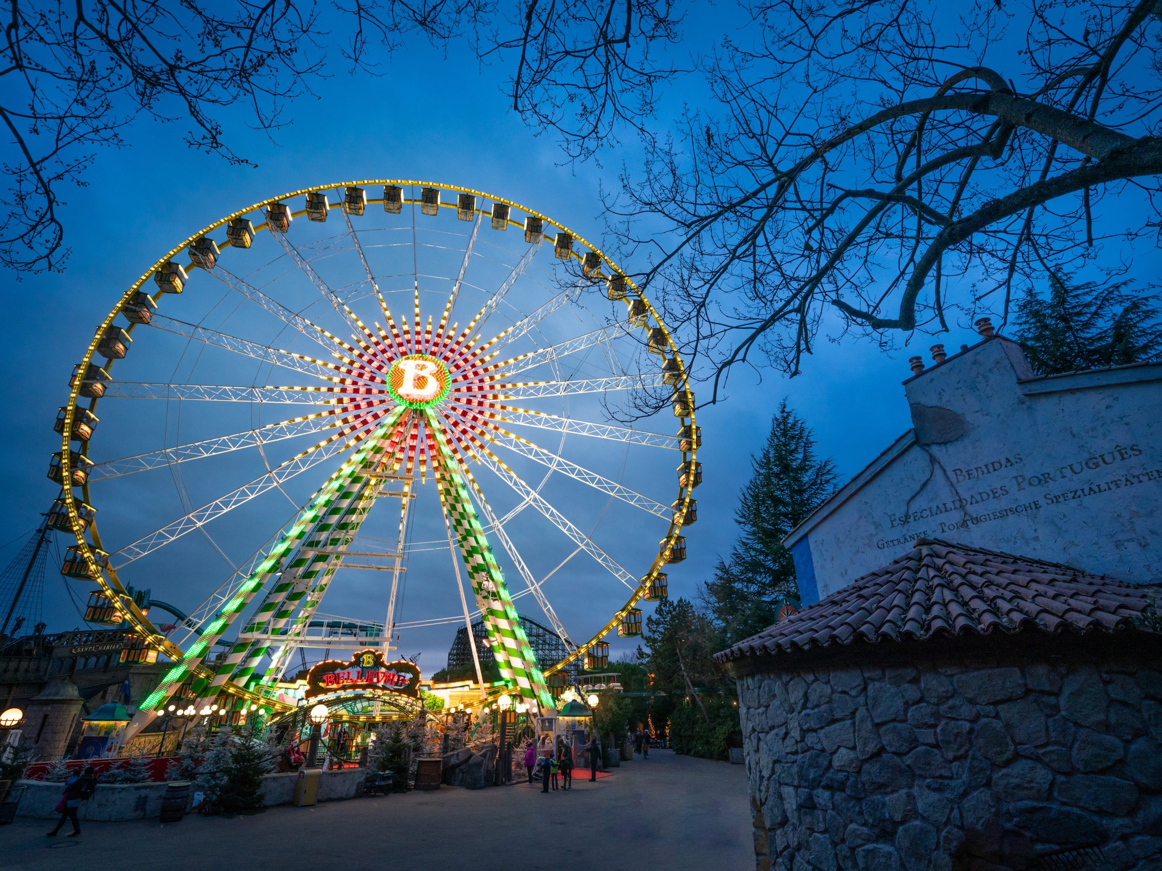 Der Europapark in Rust ist in die Wintersaison gestartet. Der Europapark in Rust ist in die Wintersaison gestartet.