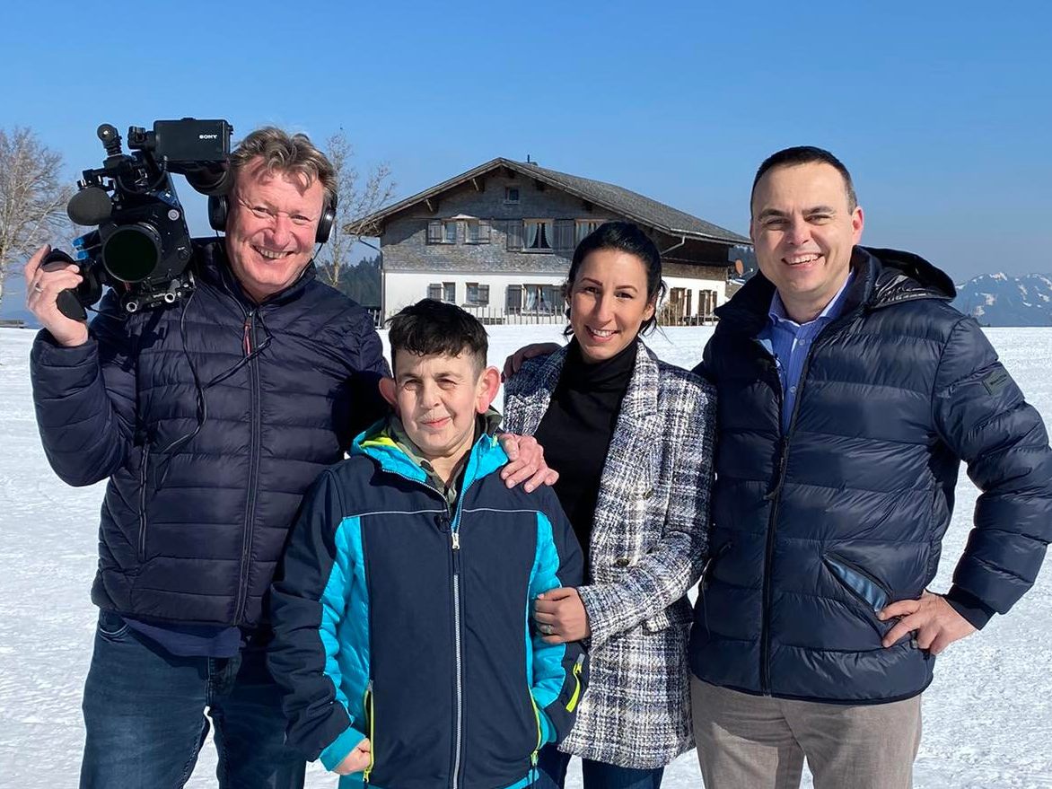 "A Herz wia a Bergwerk" hat Oliver Natter (rechts).