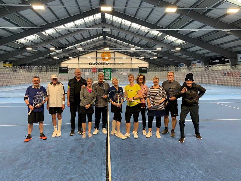Weihnachtssession beim PVÖ-Tennis-Treff