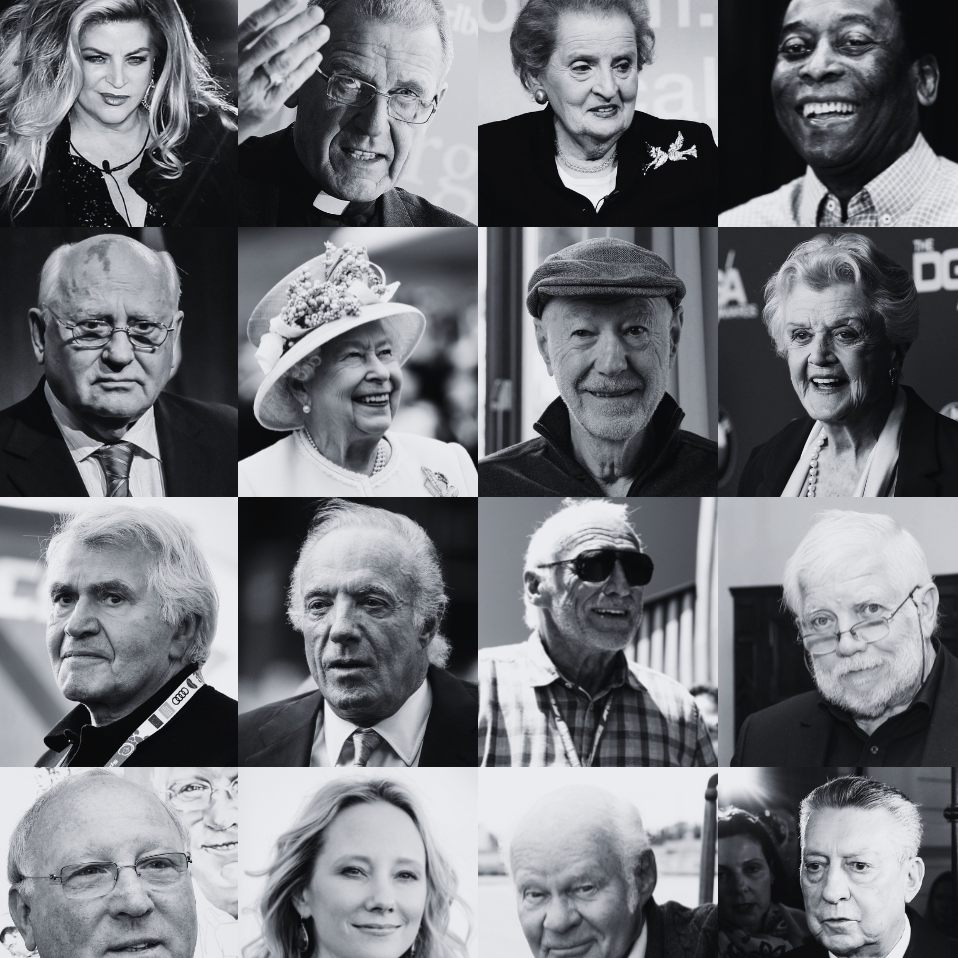 Auch 2022 sind zahlreiche große Persönlichkeiten aus allen Lebensbereichen von uns gegangen - national wie international.