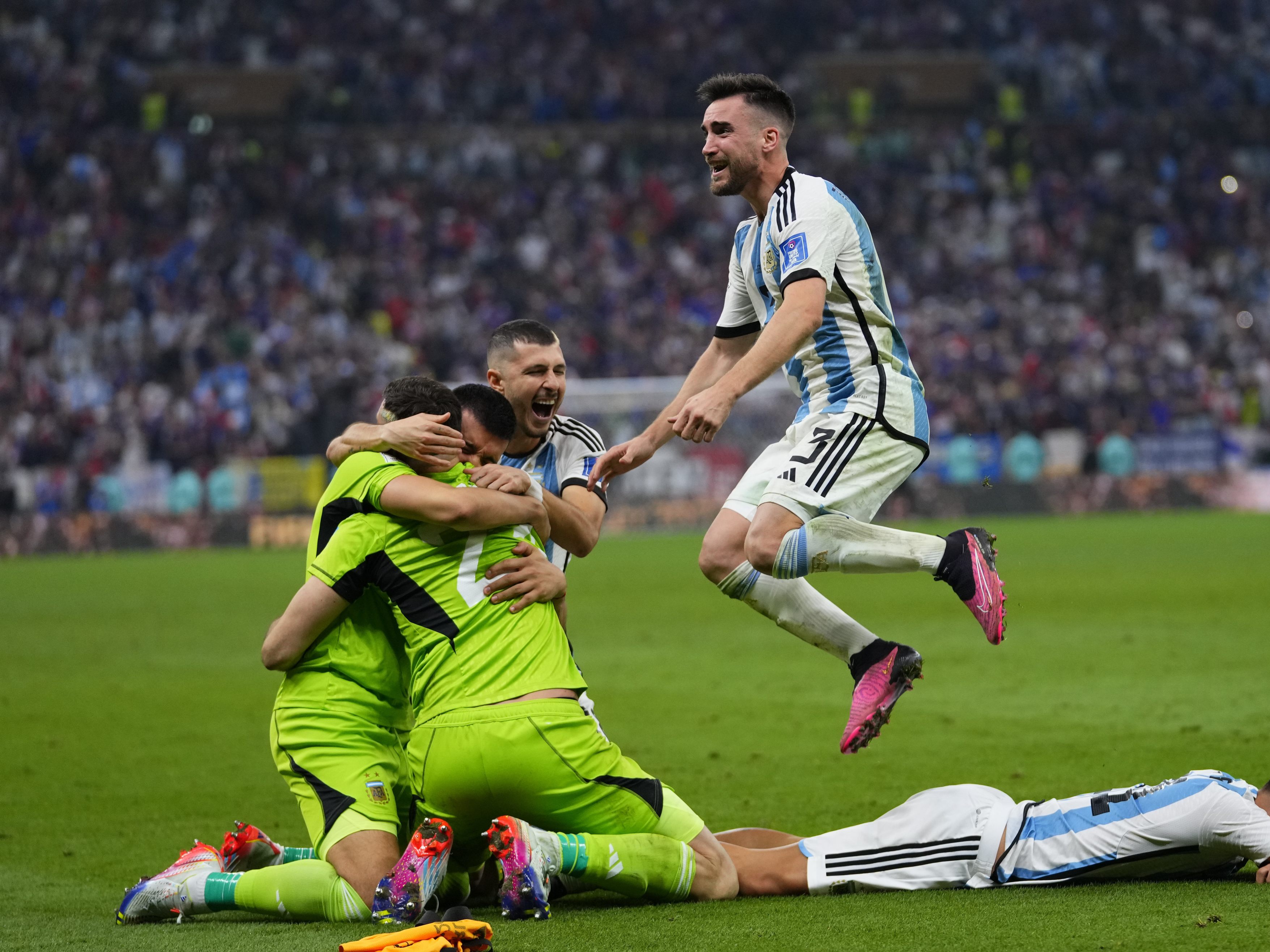 Argentinien wurde Weltmeister bei der Fußball-WM in Katar. Argentinien wurde Weltmeister bei der Fußball-WM in Katar.