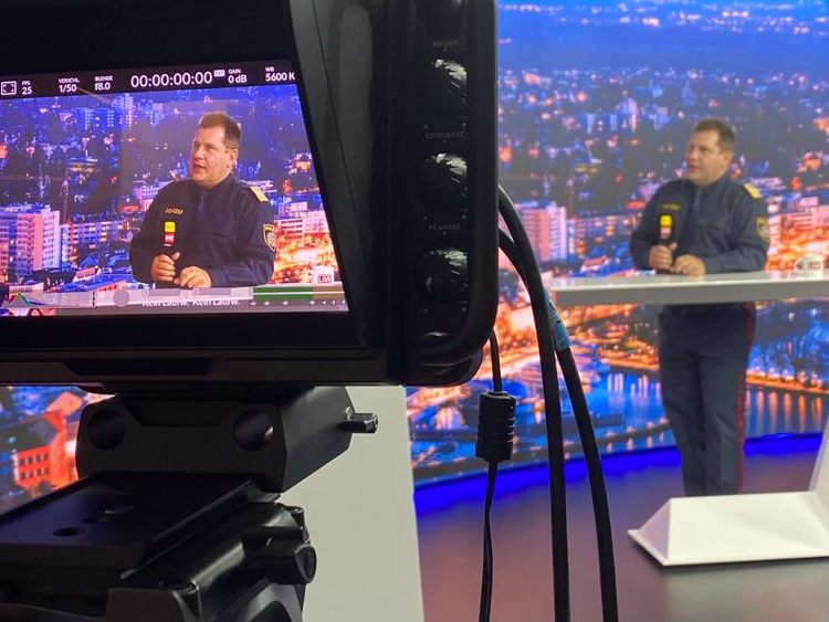 Bundespolizeidirektor Michael Takàcs bei "Vorarlberg LIVE" Bundespolizeidirektor Michael Takàcs bei "Vorarlberg LIVE"