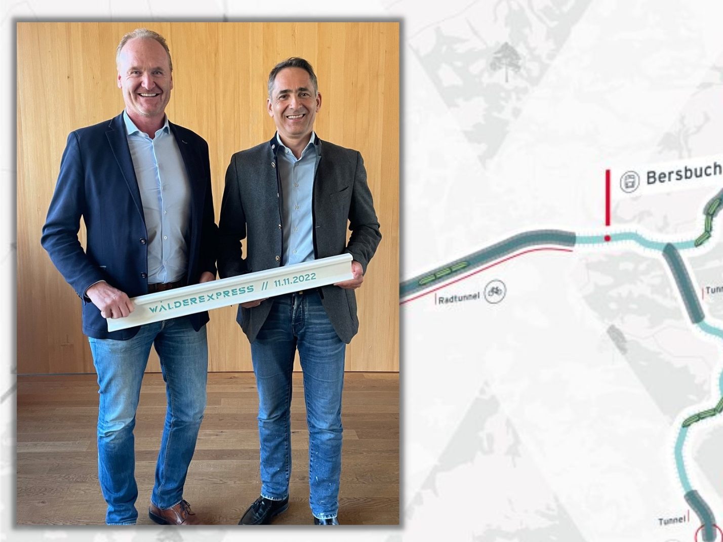 Die Vorarlberger Rhomberg Gruppe will mit einem autonom fahrenden Zug das Rheintal mit dem Bregenzerwald verbinden. Die Vorarlberger Rhomberg Gruppe will mit einem autonom fahrenden Zug das Rheintal mit dem Bregenzerwald verbinden.