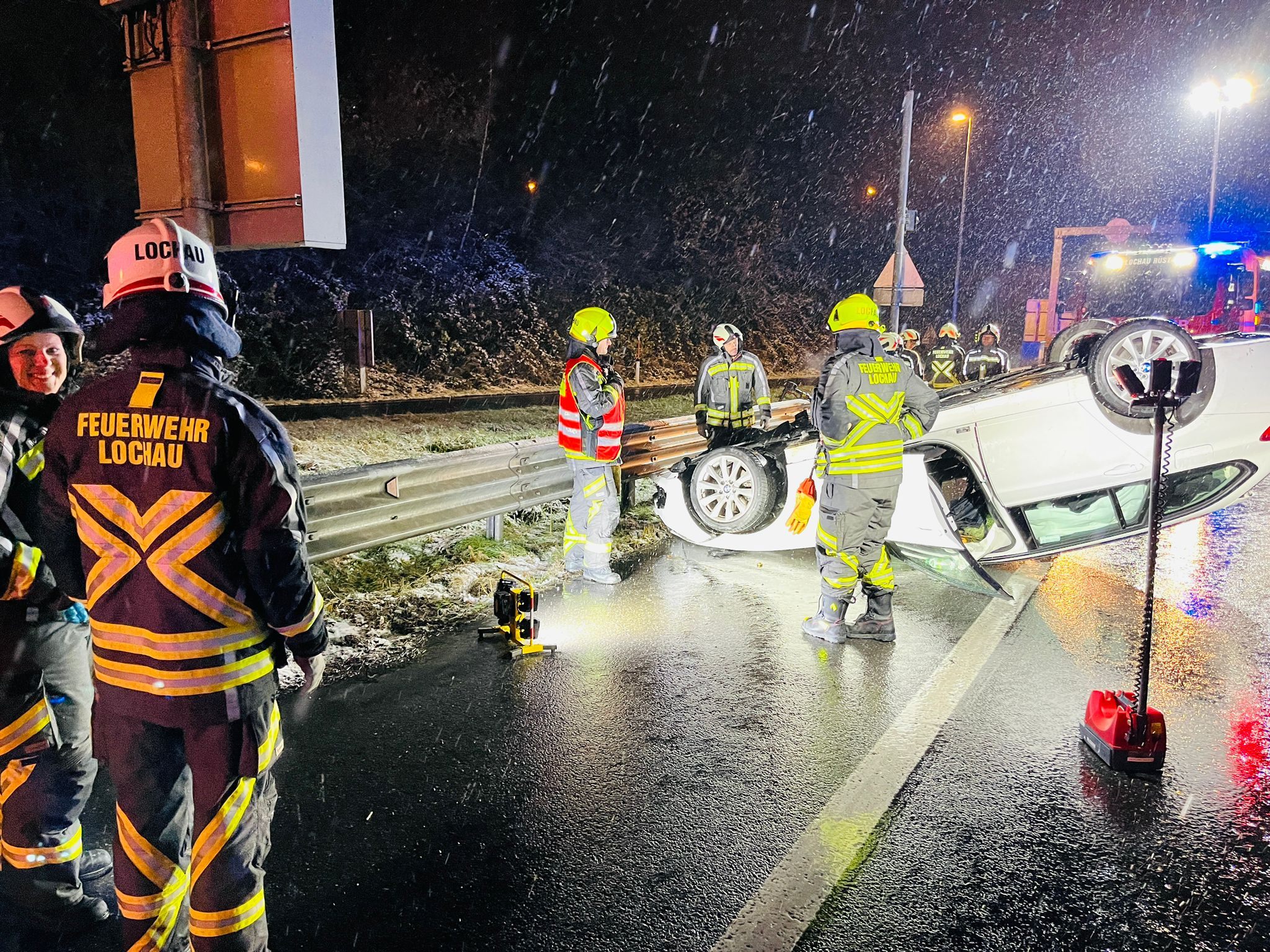 Schwerer Unfall an Hörbranzer Grenze.