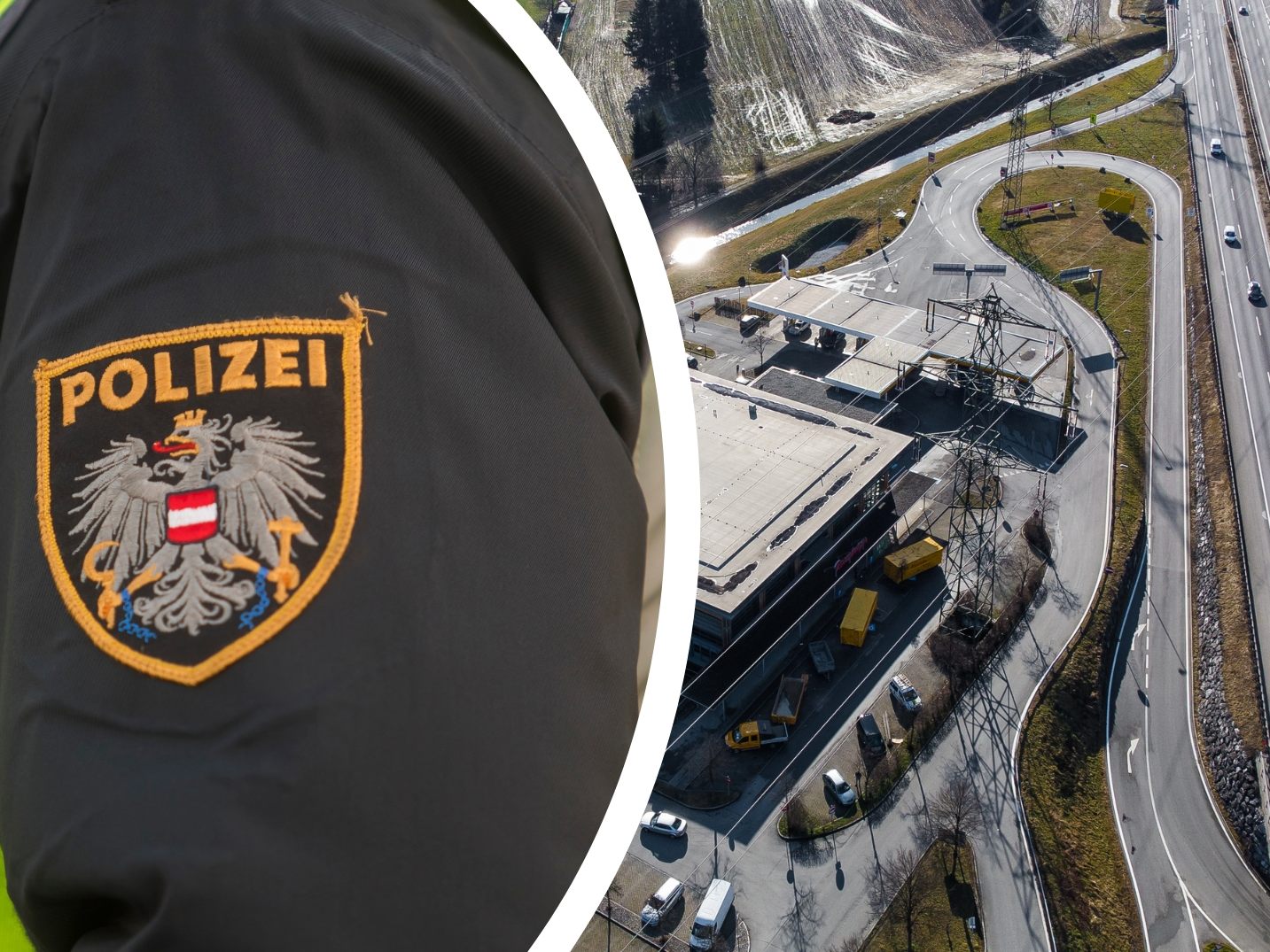 Auffahrunfall auf der A14.