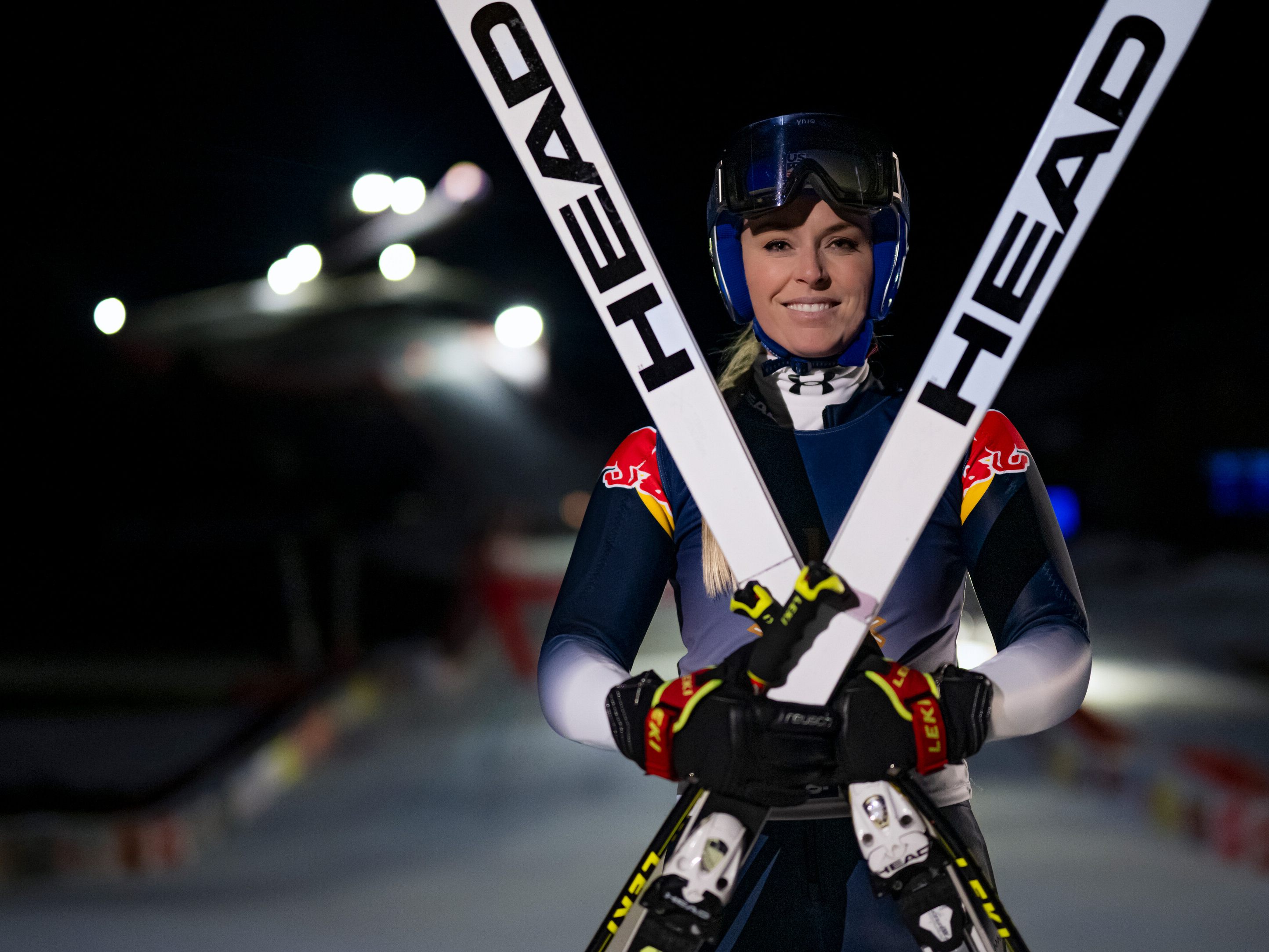 Lindsey Vonn hat die Streif bezwungen. Lindsey Vonn hat die Streif bezwungen.