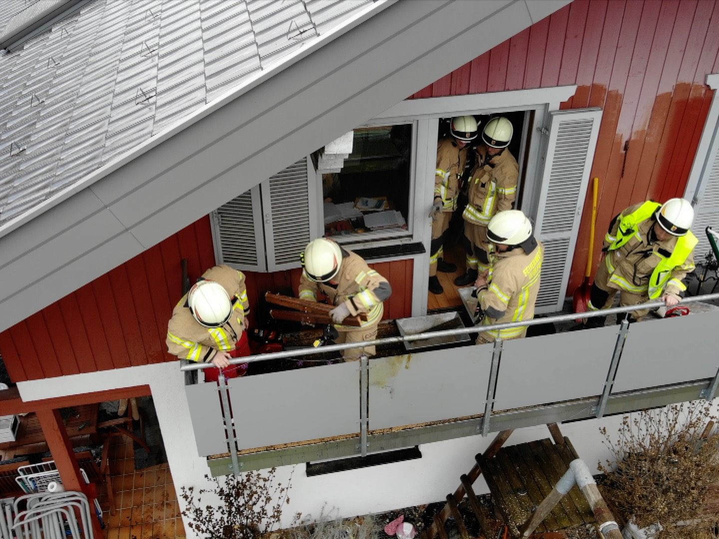 Feuerwehr konnte rasch "Brand aus" geben Feuerwehr konnte rasch "Brand aus" geben
