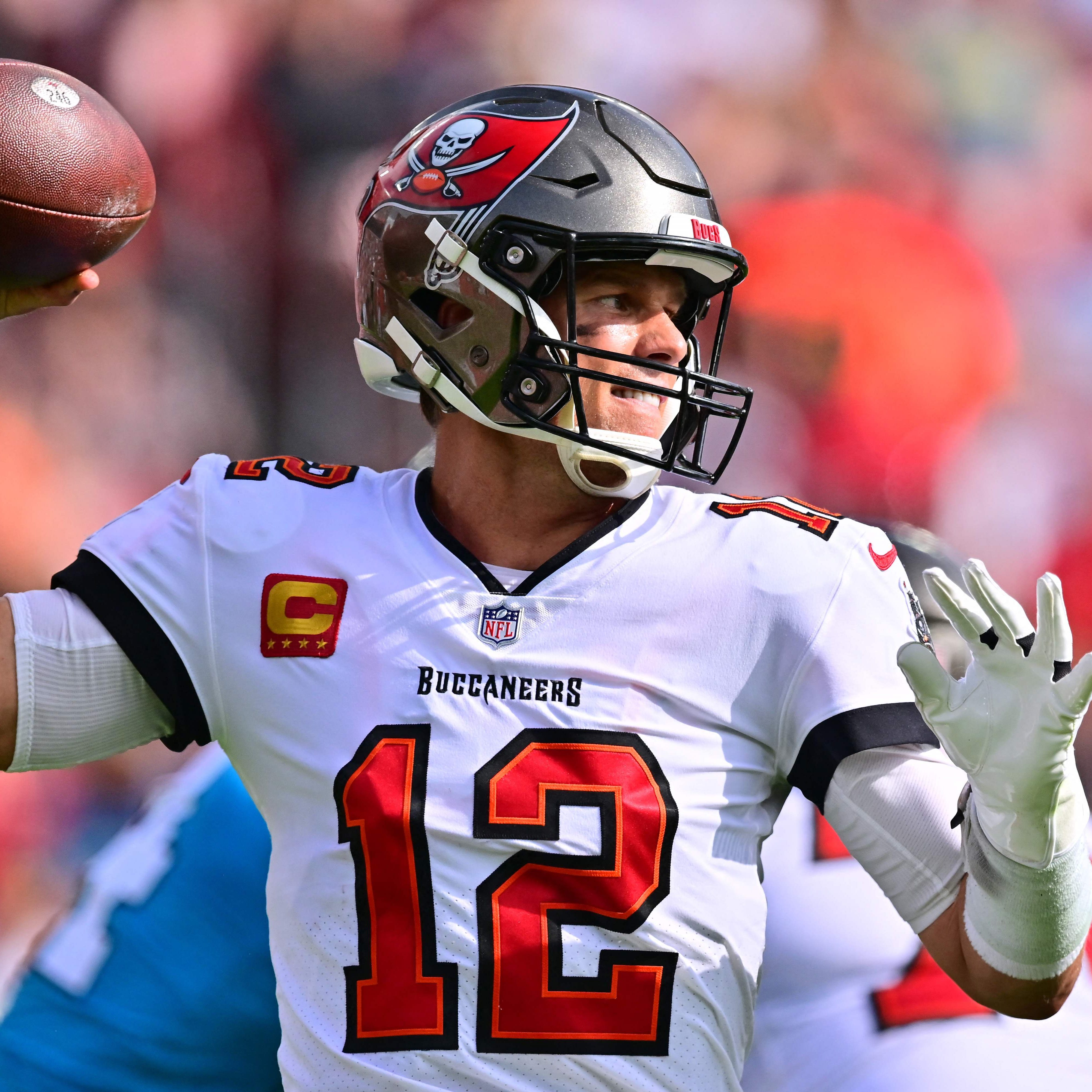 Stolz auf sein Team: Tom "GOAT" Brady.