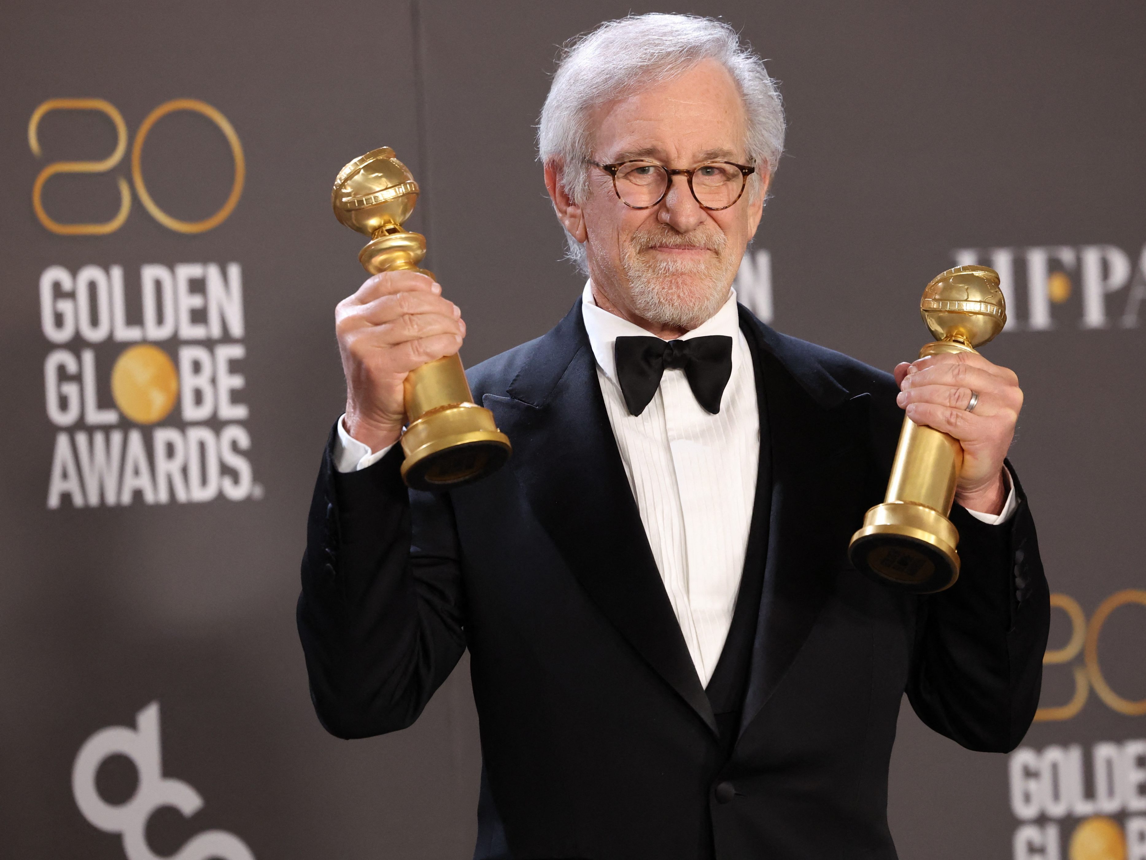Steven Spielberg gewinnt mit "The Fabelmans" die Golden Globes für bestes Drama und beste Regie. Steven Spielberg gewinnt mit "The Fabelmans" die Golden Globes für bestes Drama und beste Regie.