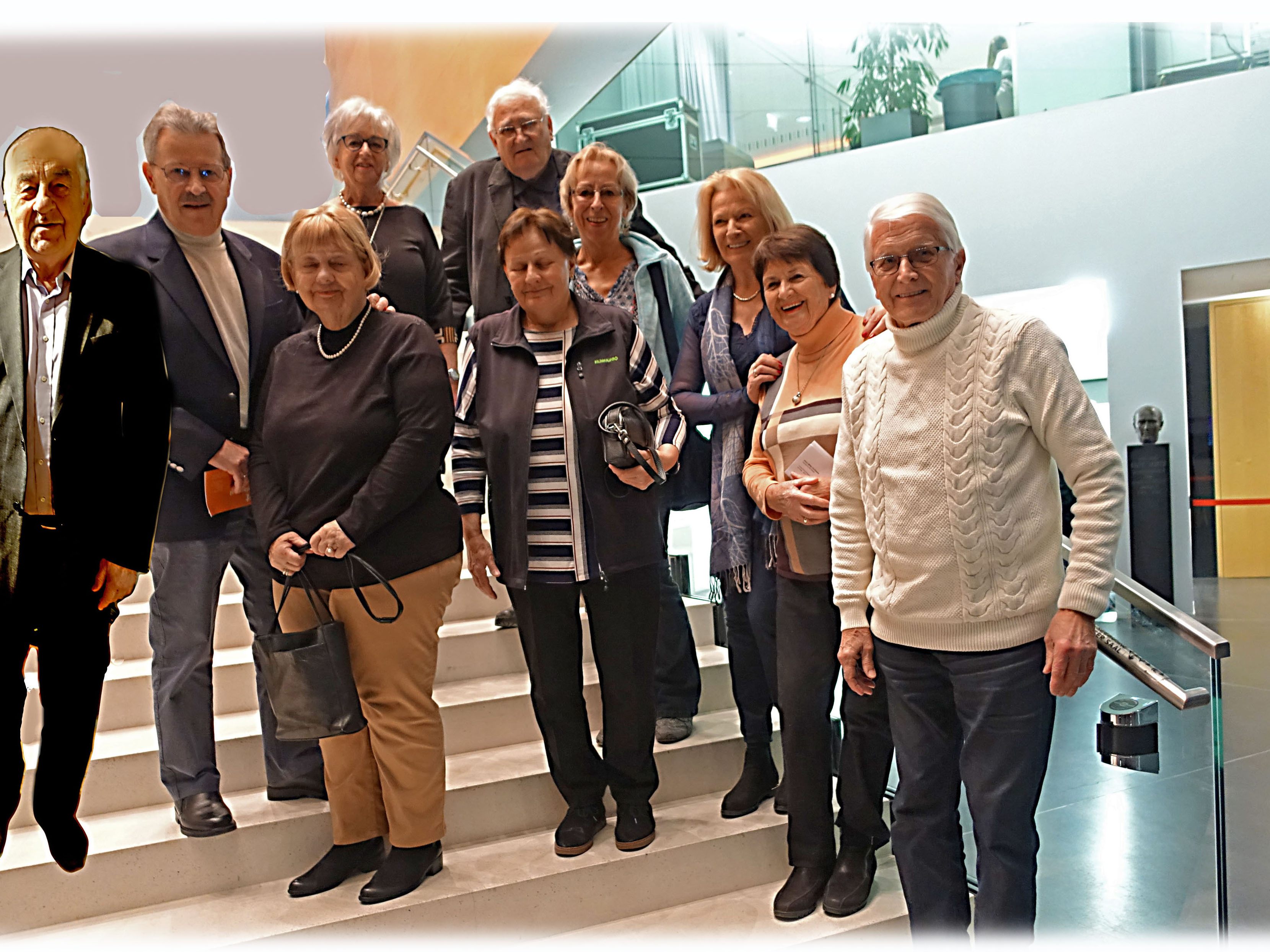 Die Bludenzer Pensionisten im Festspielhaus Die Bludenzer Pensionisten im Festspielhaus