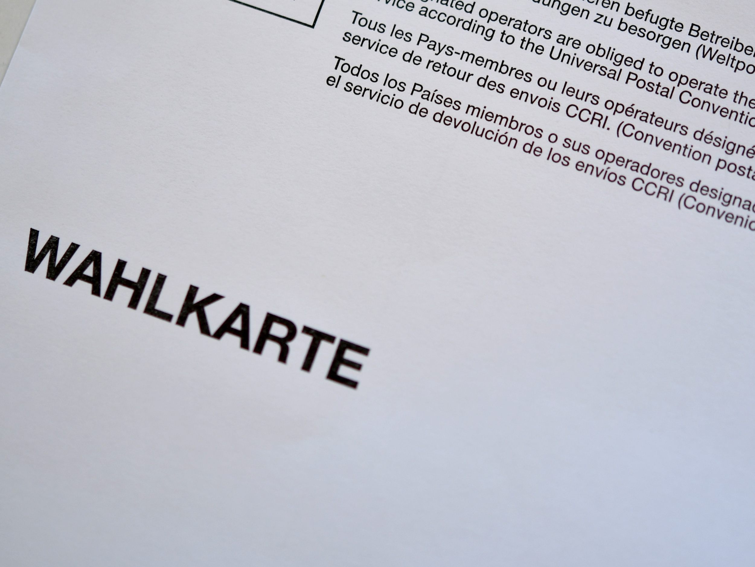 Bis Mittwoch ist das Beantragen einer Wahlkarte für die NÖ-Wahl noch schriftlich möglich. Bis Mittwoch ist das Beantragen einer Wahlkarte für die NÖ-Wahl noch schriftlich möglich.