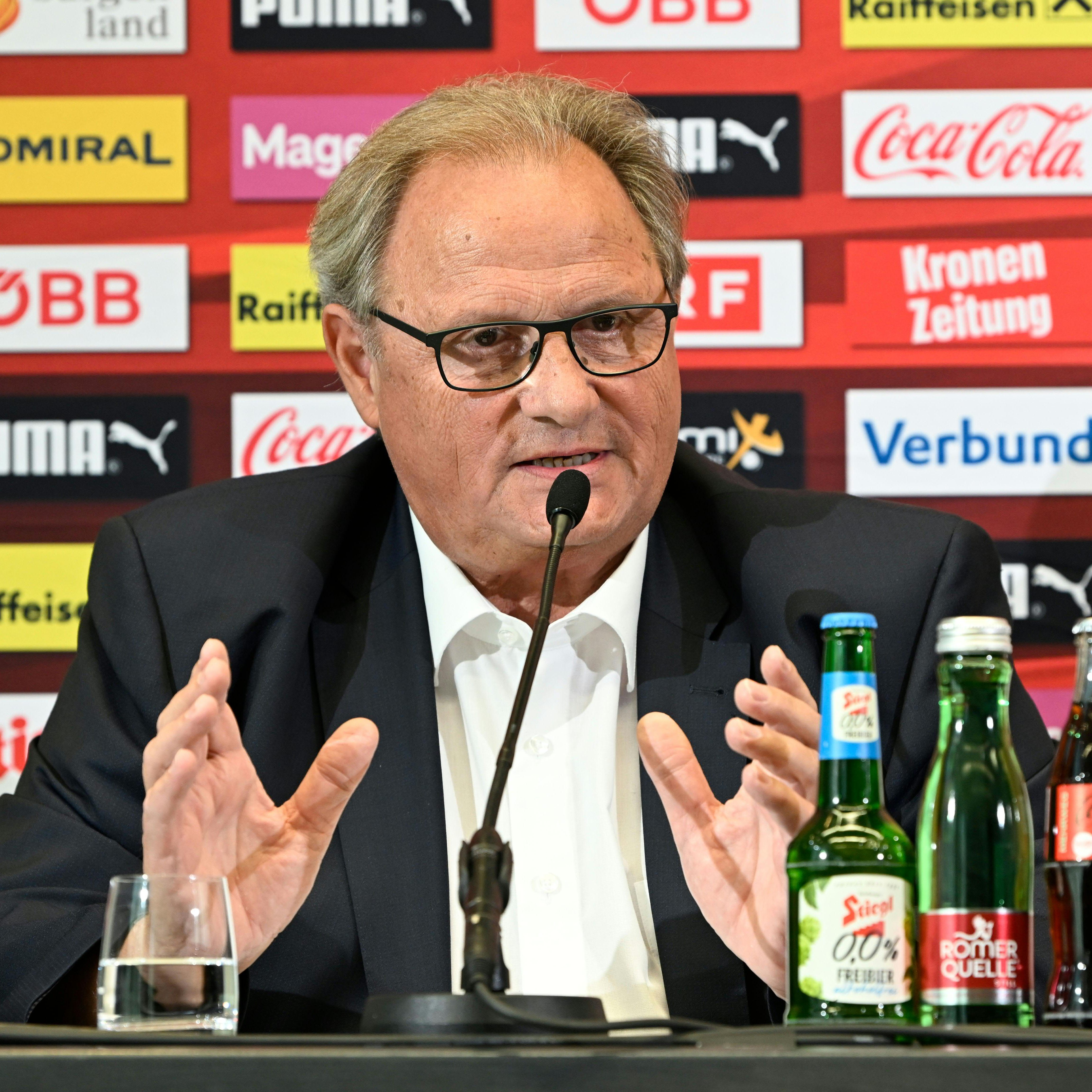 Milletich kämpft mit zunehmender Unruhe im ÖFB-Präsidium.