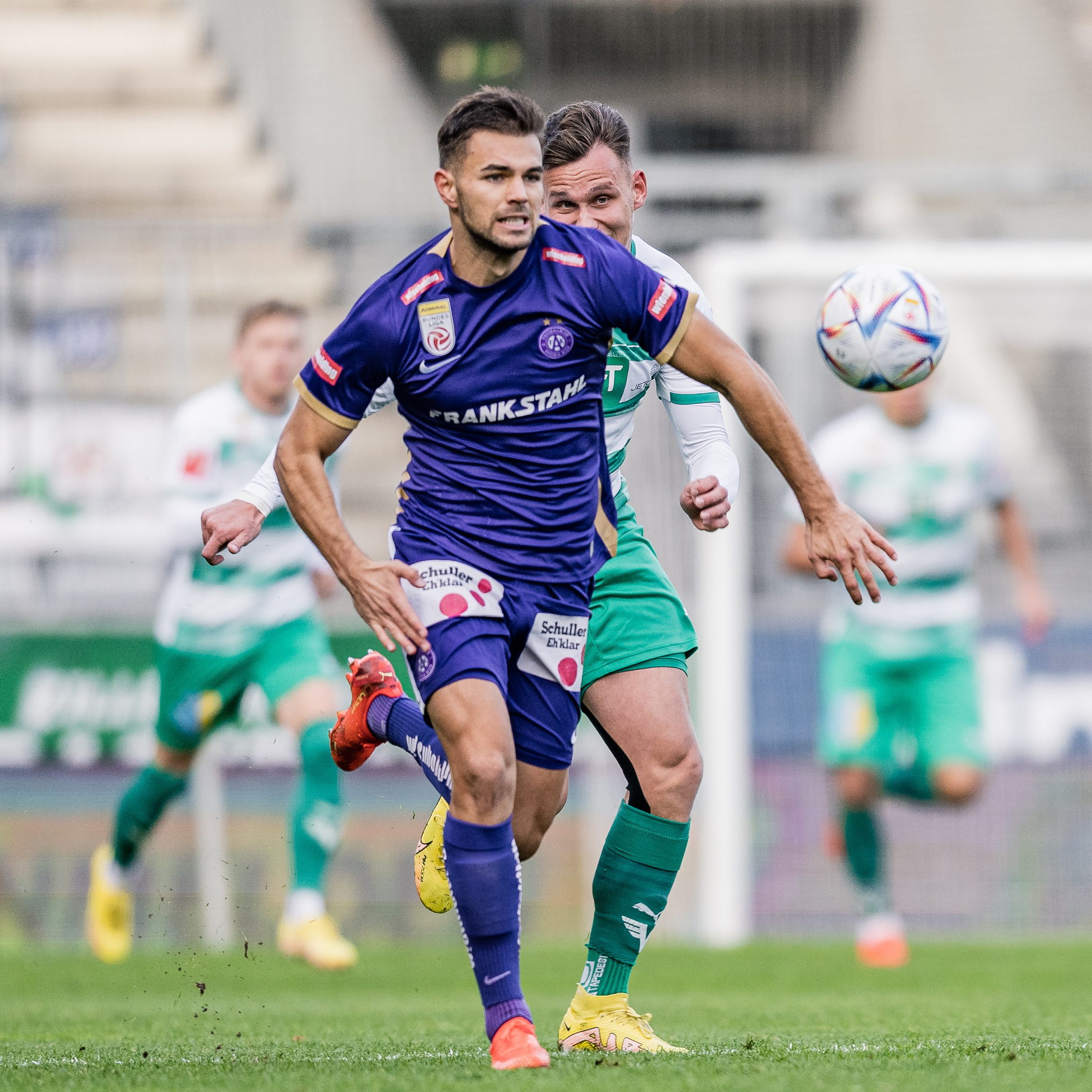 Die Wiener Austria verlängerte den Vertrag mit Matteo Meisl bis Sommer 2026.