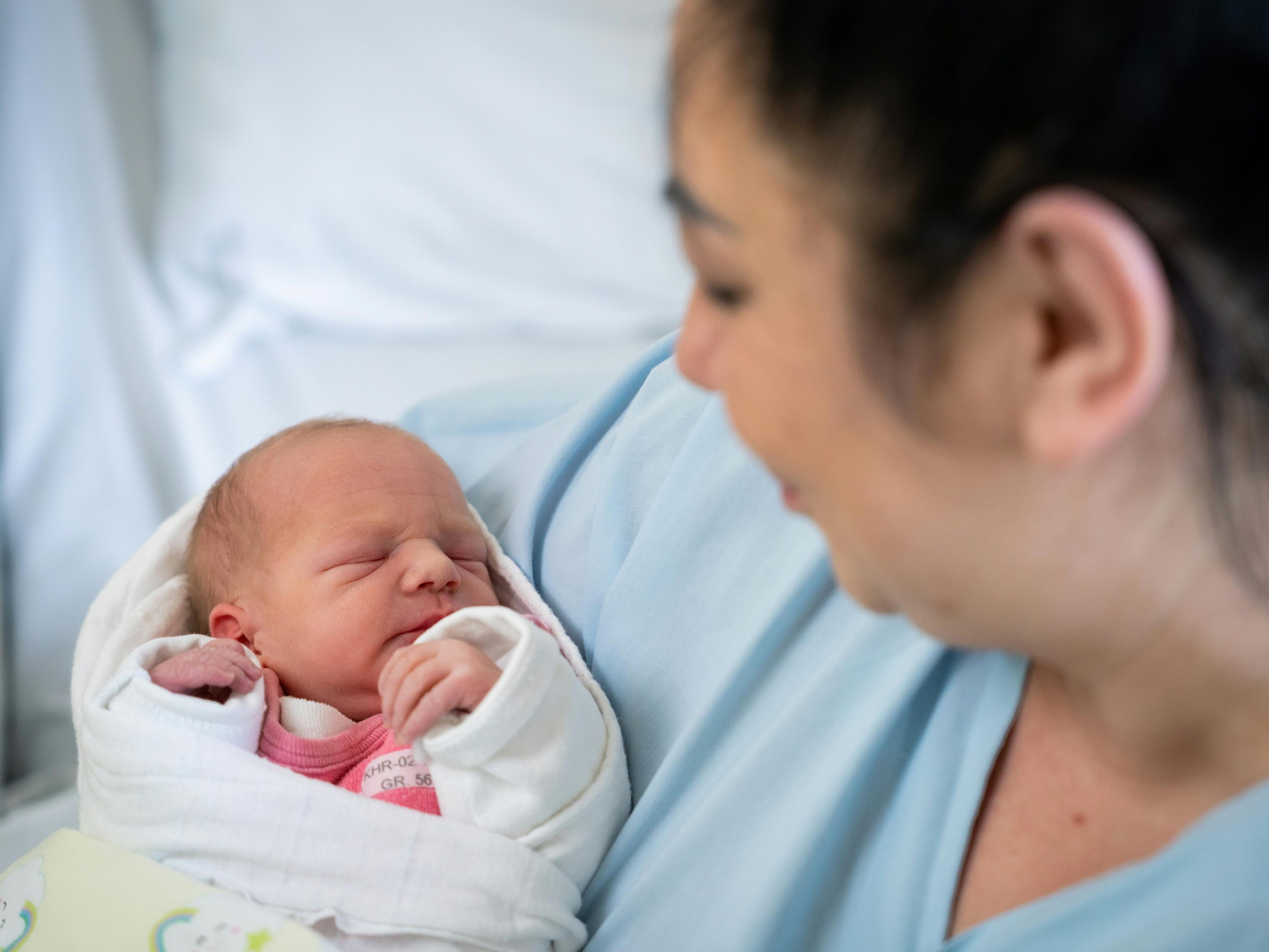 Die kleine Leonora ist Wiens Neujahrsbaby 2023.