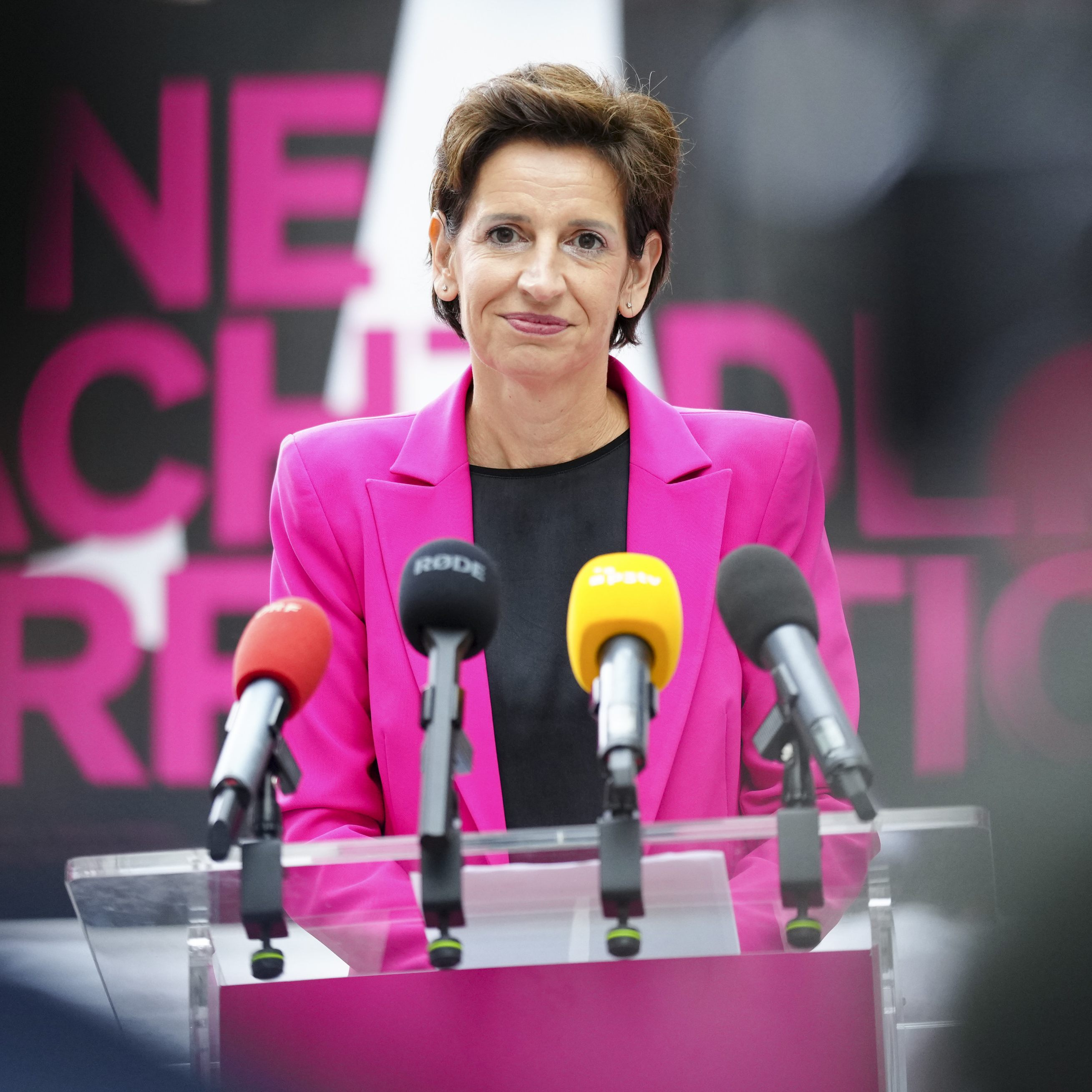 Spitzenkandidatin Indra Collini nannte ein viertes Mandat der NEOS als Ziel.