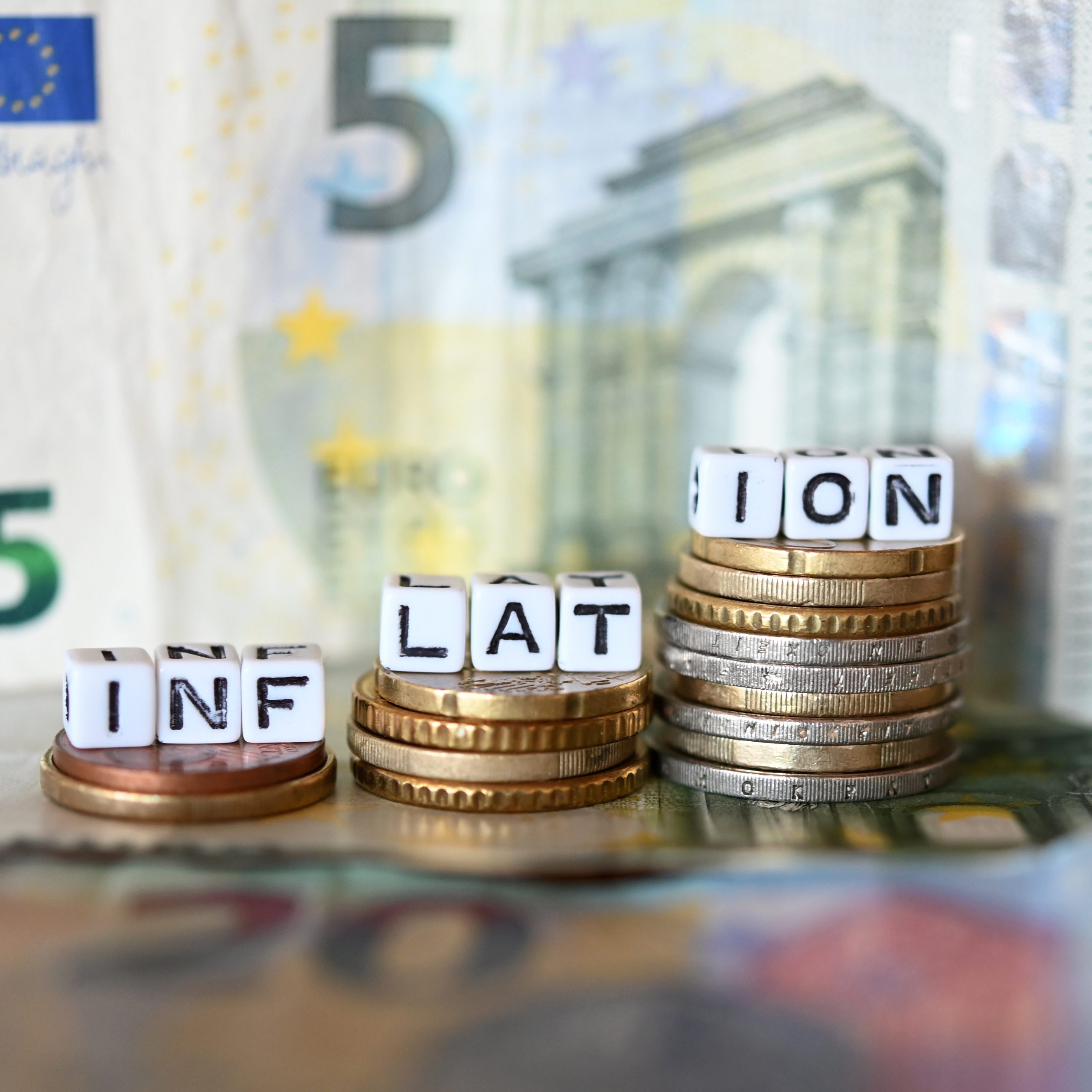 Die Inflation im Jahr 2022 auf 8,6 Prozent gestiegen.