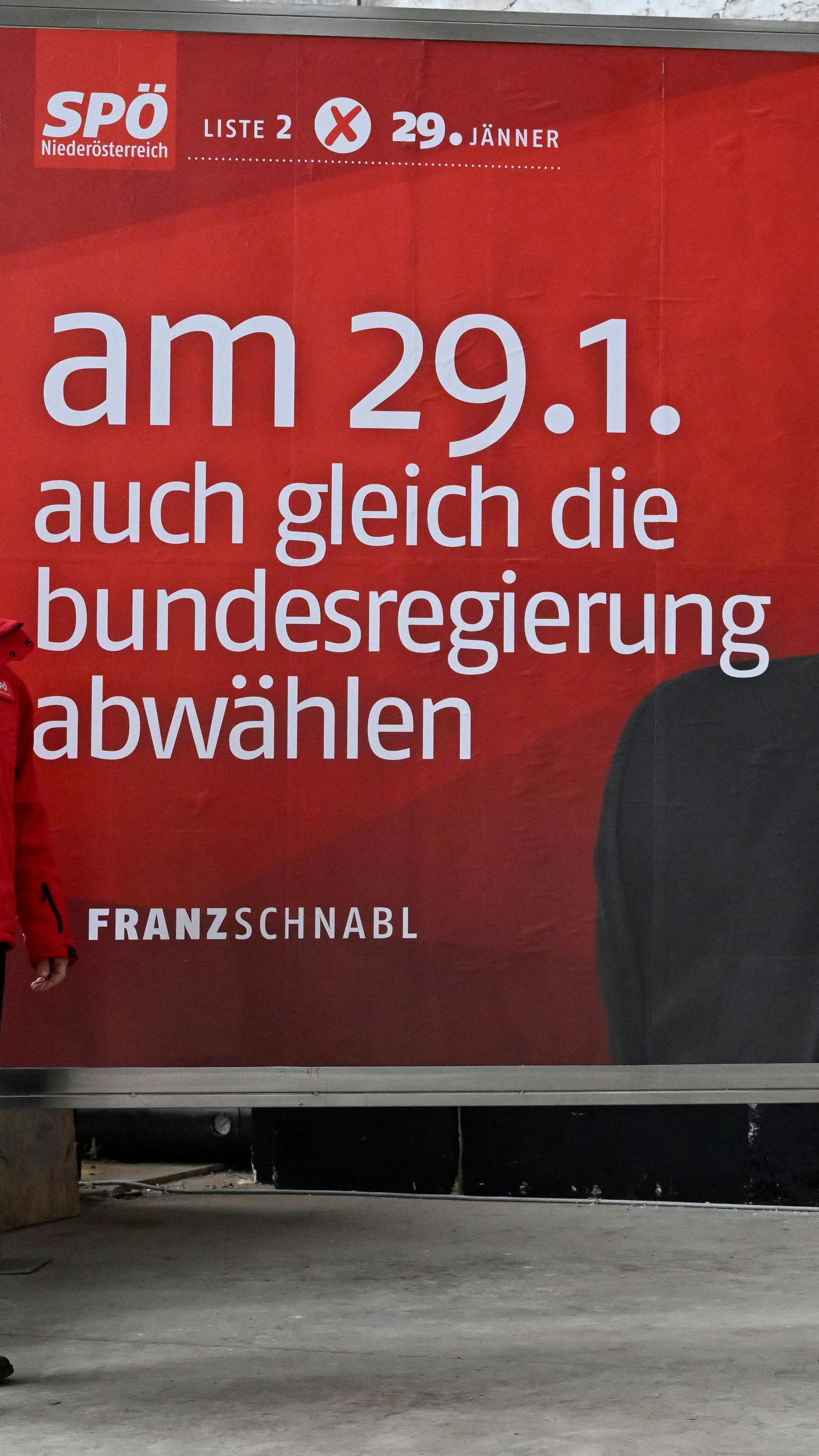 Die SPÖ-NÖ will "am 29.1. auch gleich die Bundesregierung abwählen".