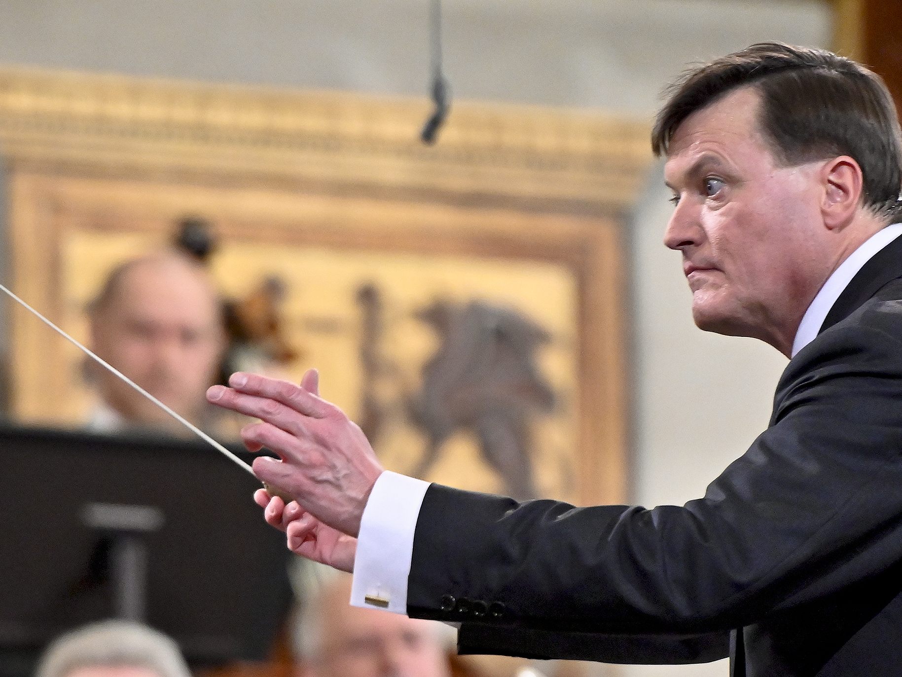 Christian Thielemann dirigiert zum zweiten Mal das Neujahrskonzert.