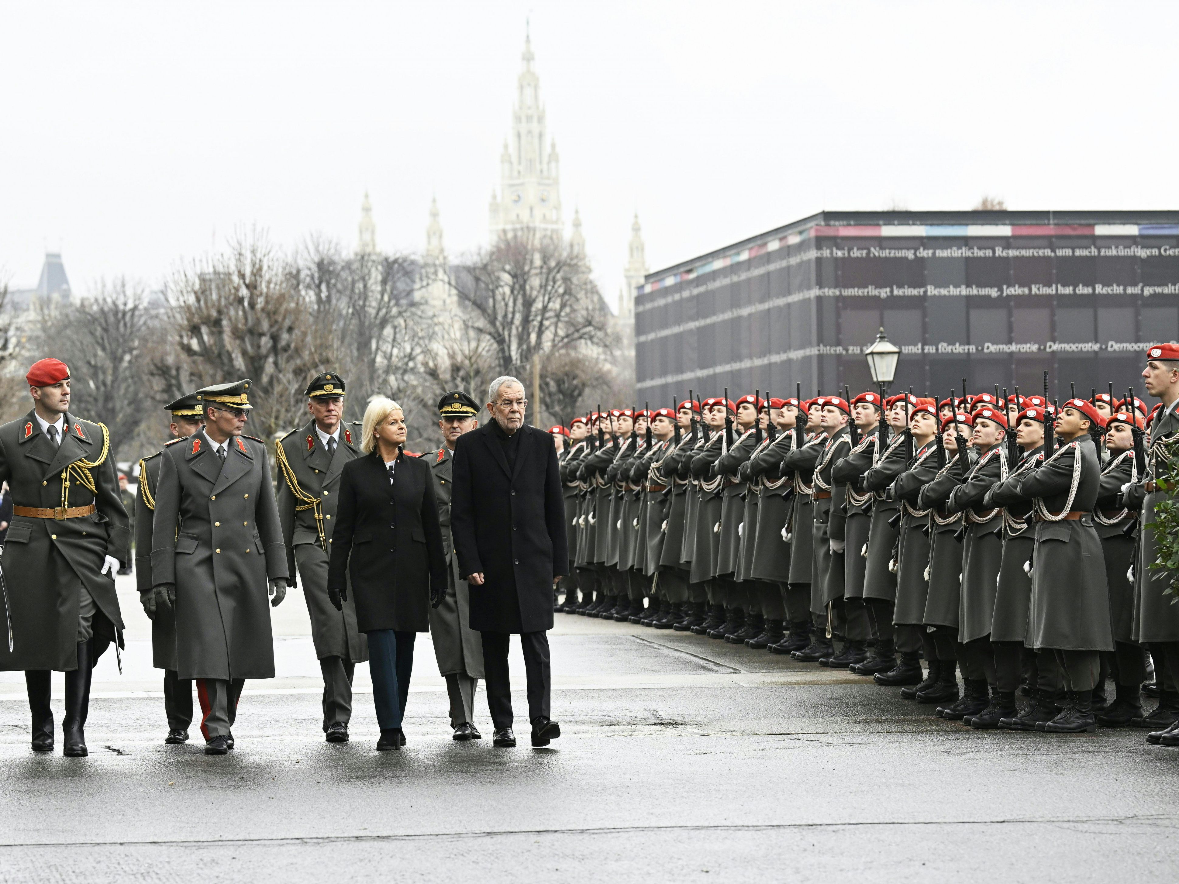 Der Festakt nach der Angelobung des Bundespräsidenten hat Tradition.
